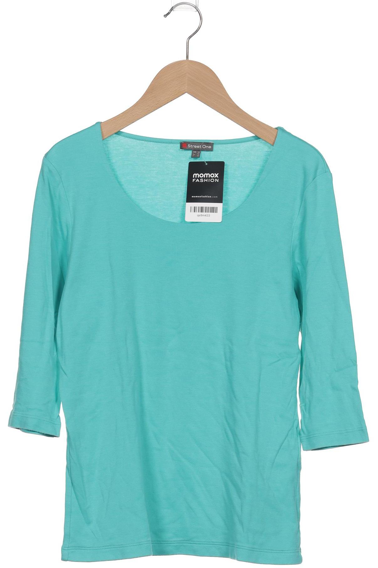 

Street One Damen T-Shirt, türkis, Gr. 38