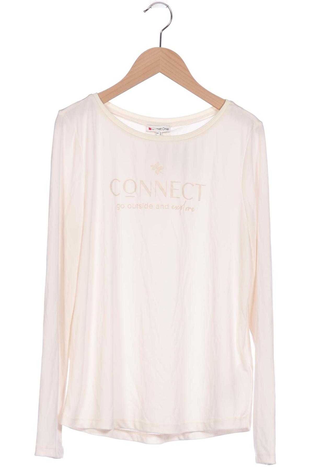 

Street One Damen Langarmshirt, beige, Gr. 38