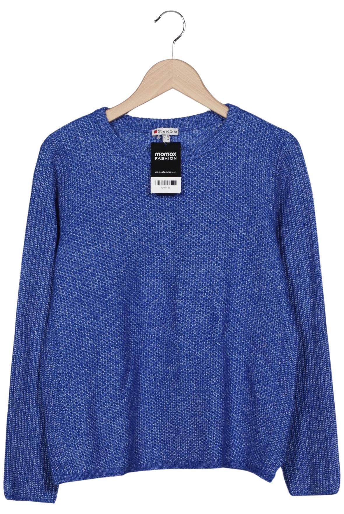 

Street One Damen Pullover, blau, Gr. 38