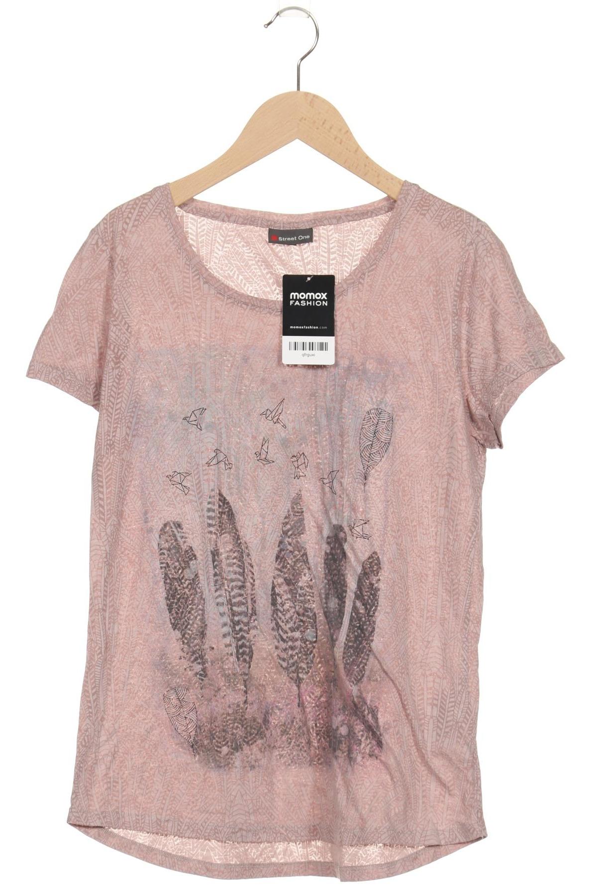 

Street One Damen T-Shirt, pink, Gr. 38