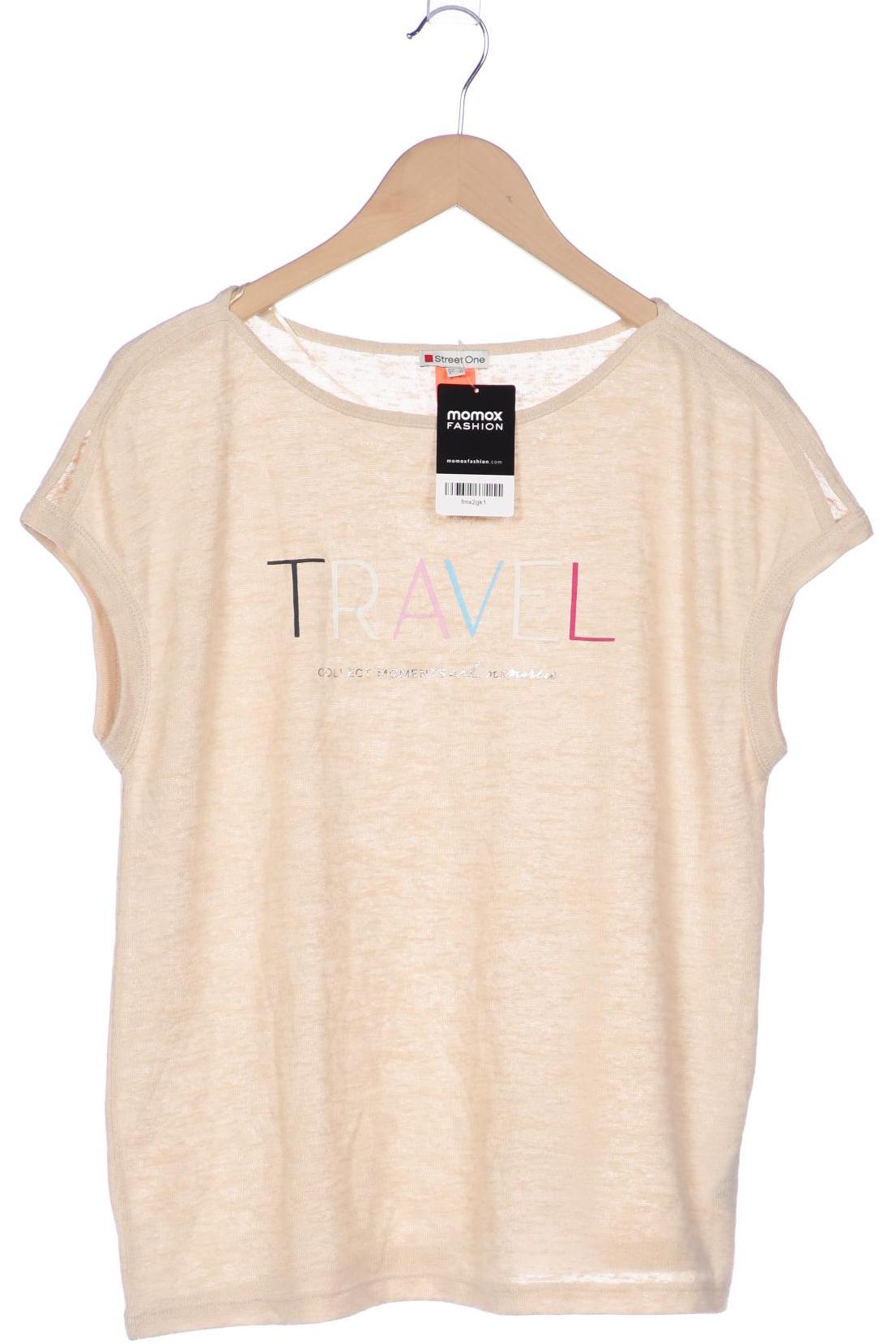 

Street One Damen T-Shirt, beige, Gr. 40