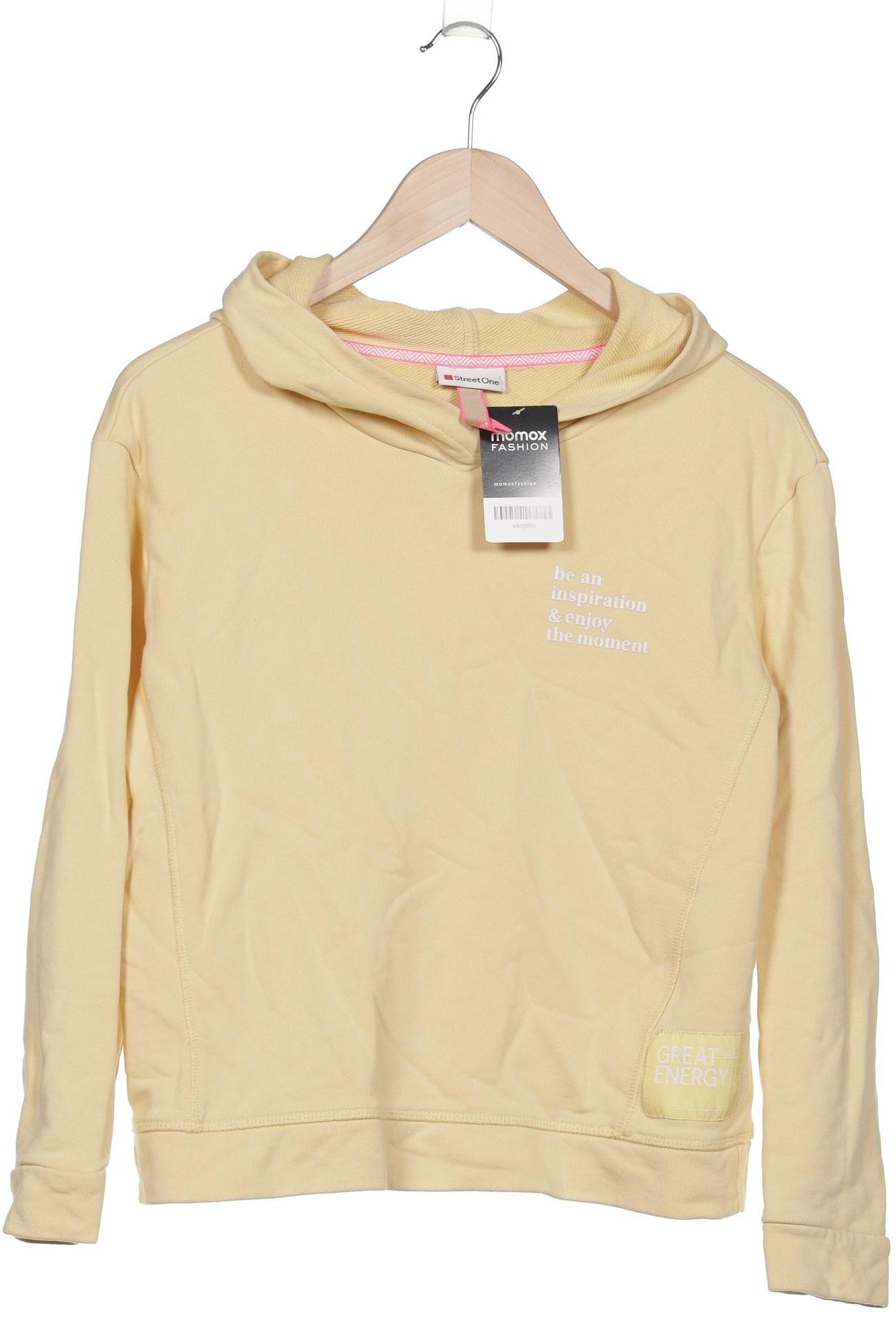 

Street One Damen Kapuzenpullover, gelb, Gr. 34