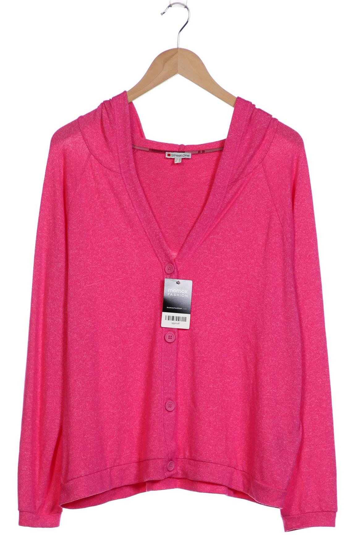 

Street One Damen Strickjacke, pink, Gr. 44