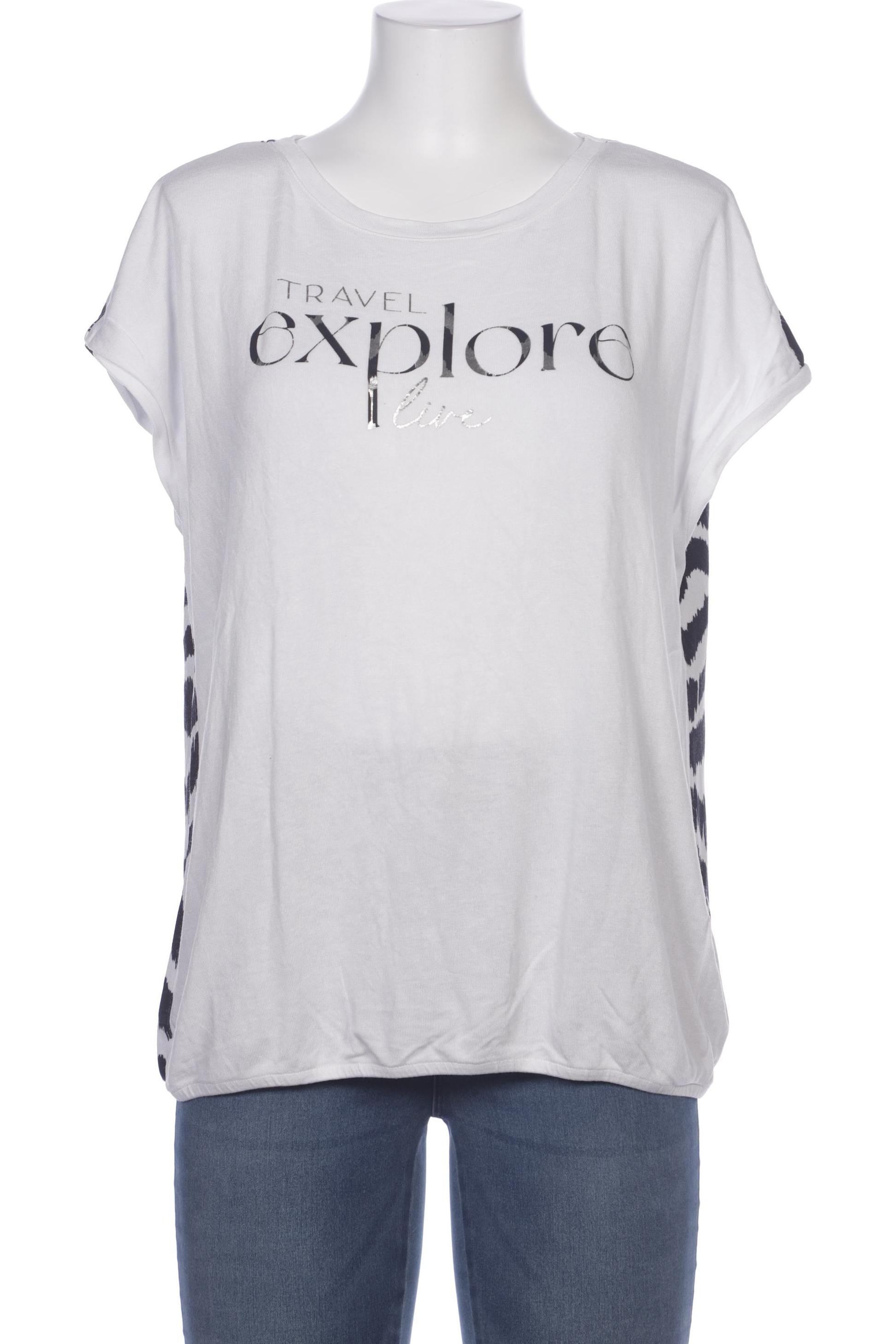 

Street One Damen T-Shirt, weiß, Gr. 42