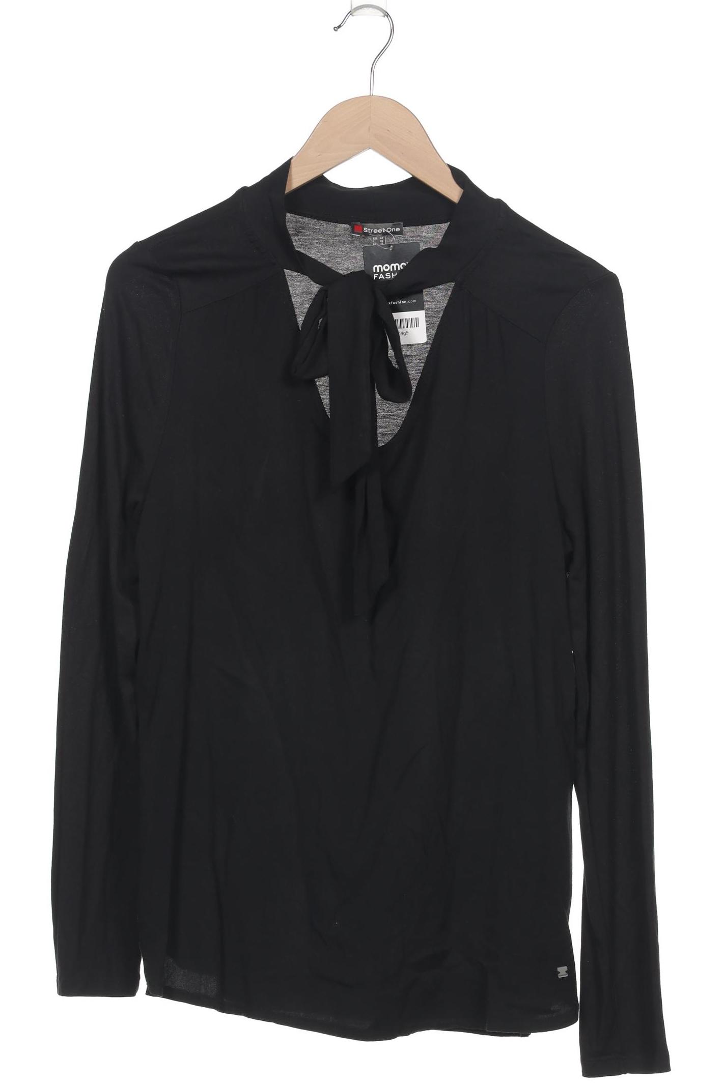 

Street One Damen Langarmshirt, schwarz, Gr. 42