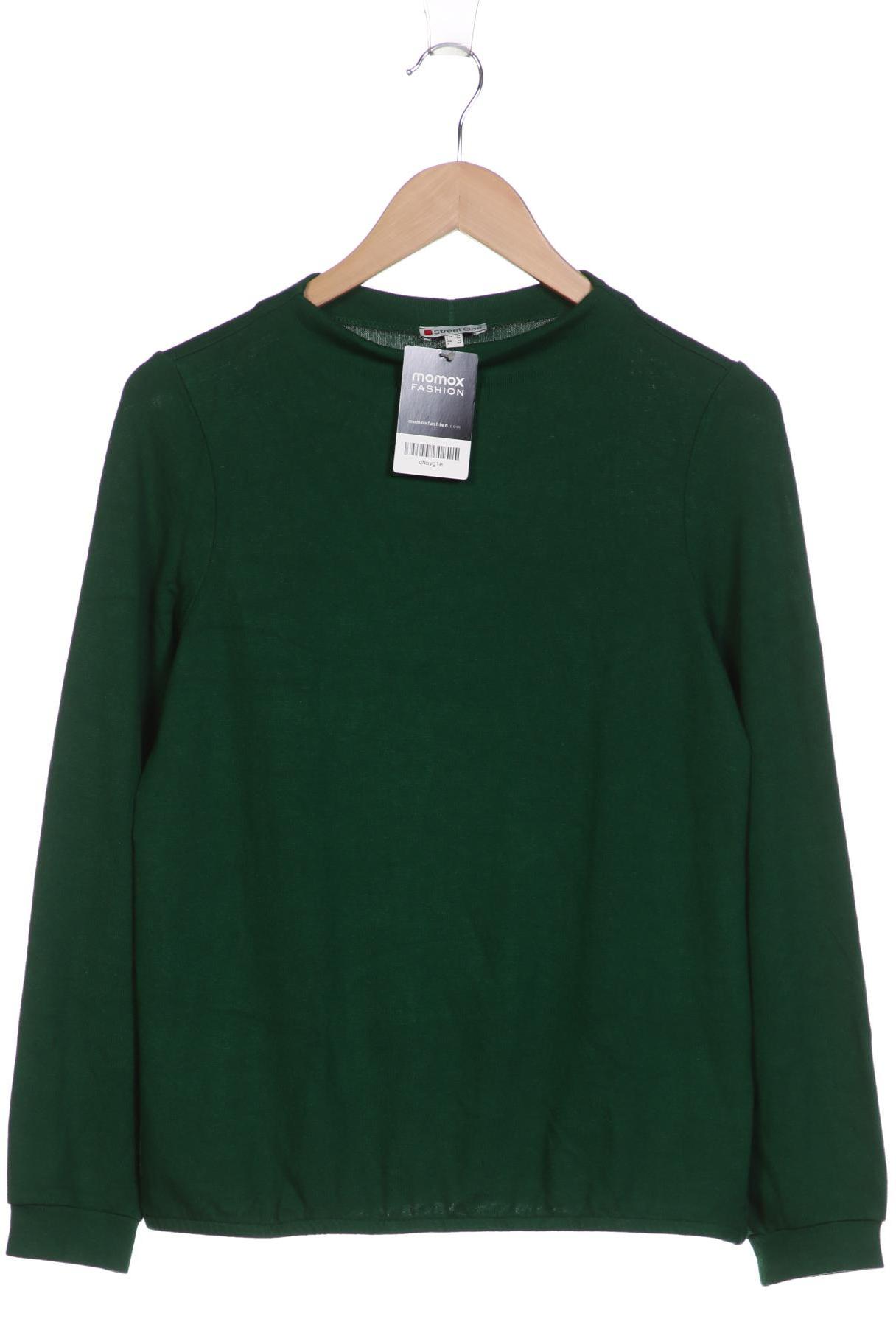 

Street One Damen Pullover, grün, Gr. 38