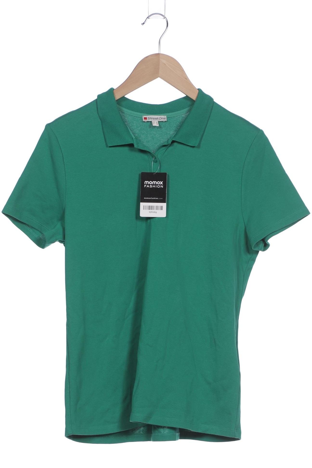 

Street One Damen Poloshirt, grün, Gr. 38