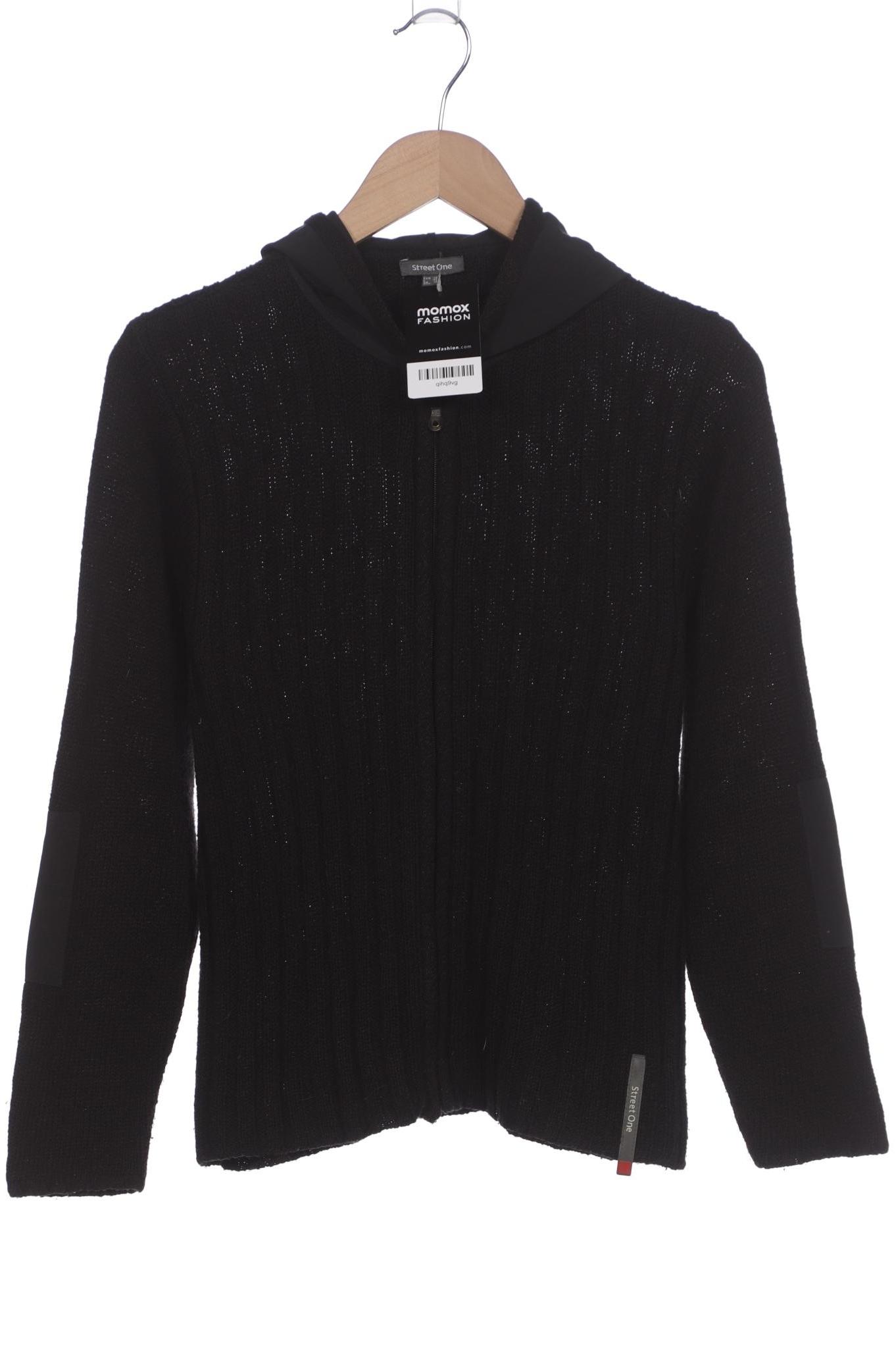 

Street One Damen Strickjacke, schwarz, Gr. 38