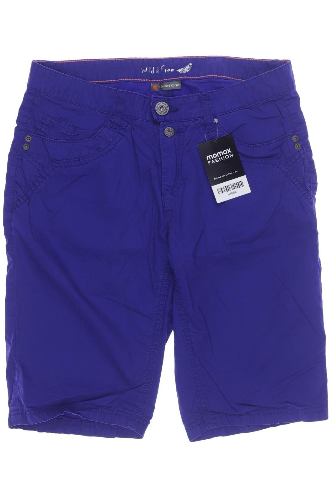 

Street One Damen Shorts, blau, Gr. 34