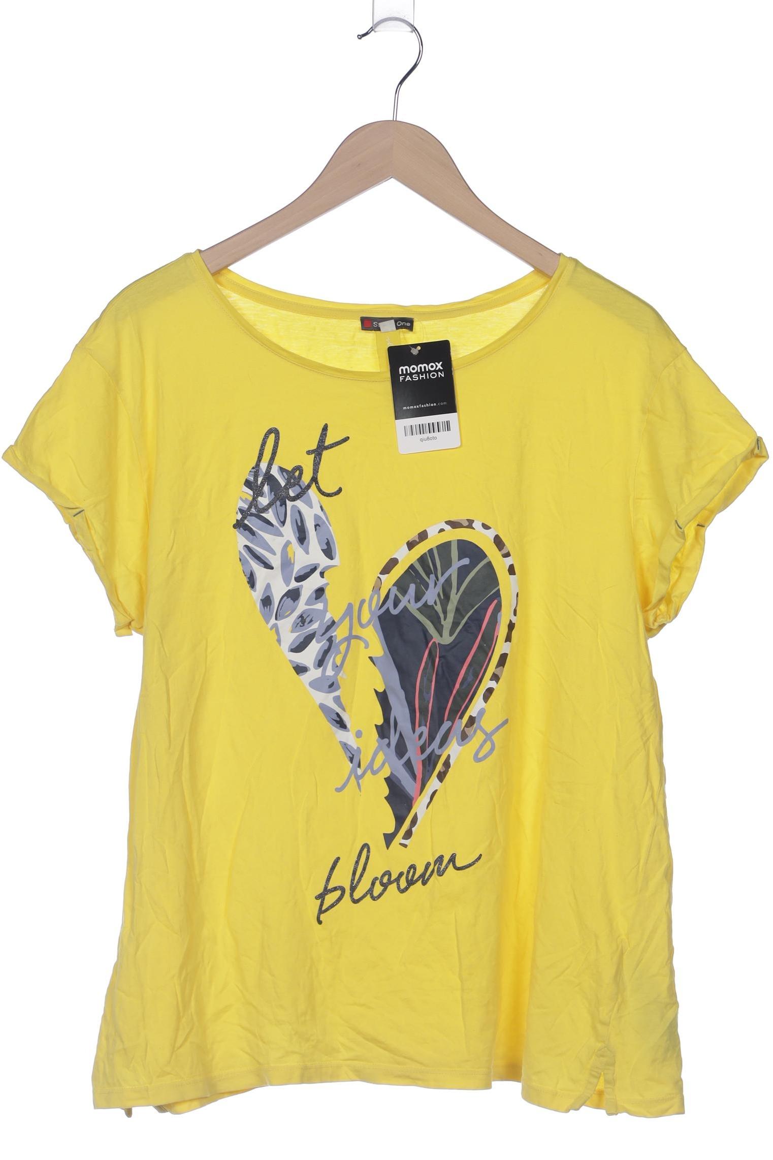 

Street One Damen T-Shirt, gelb, Gr. 46