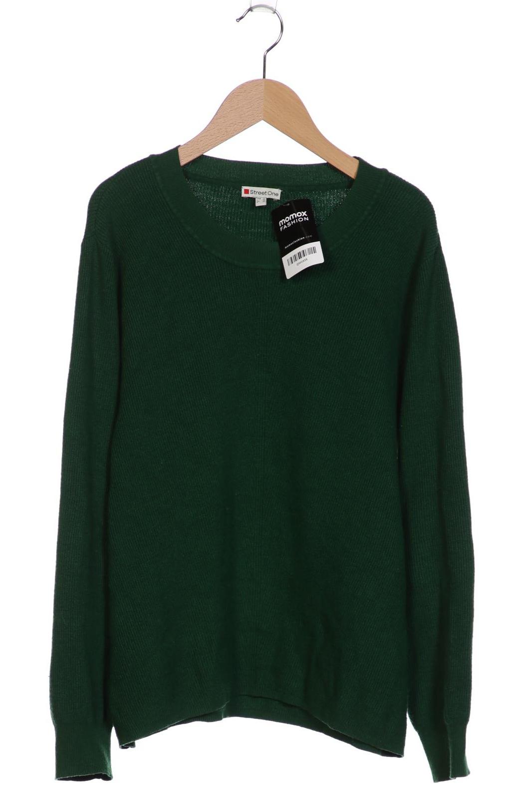 

Street One Damen Pullover, grün, Gr. 40