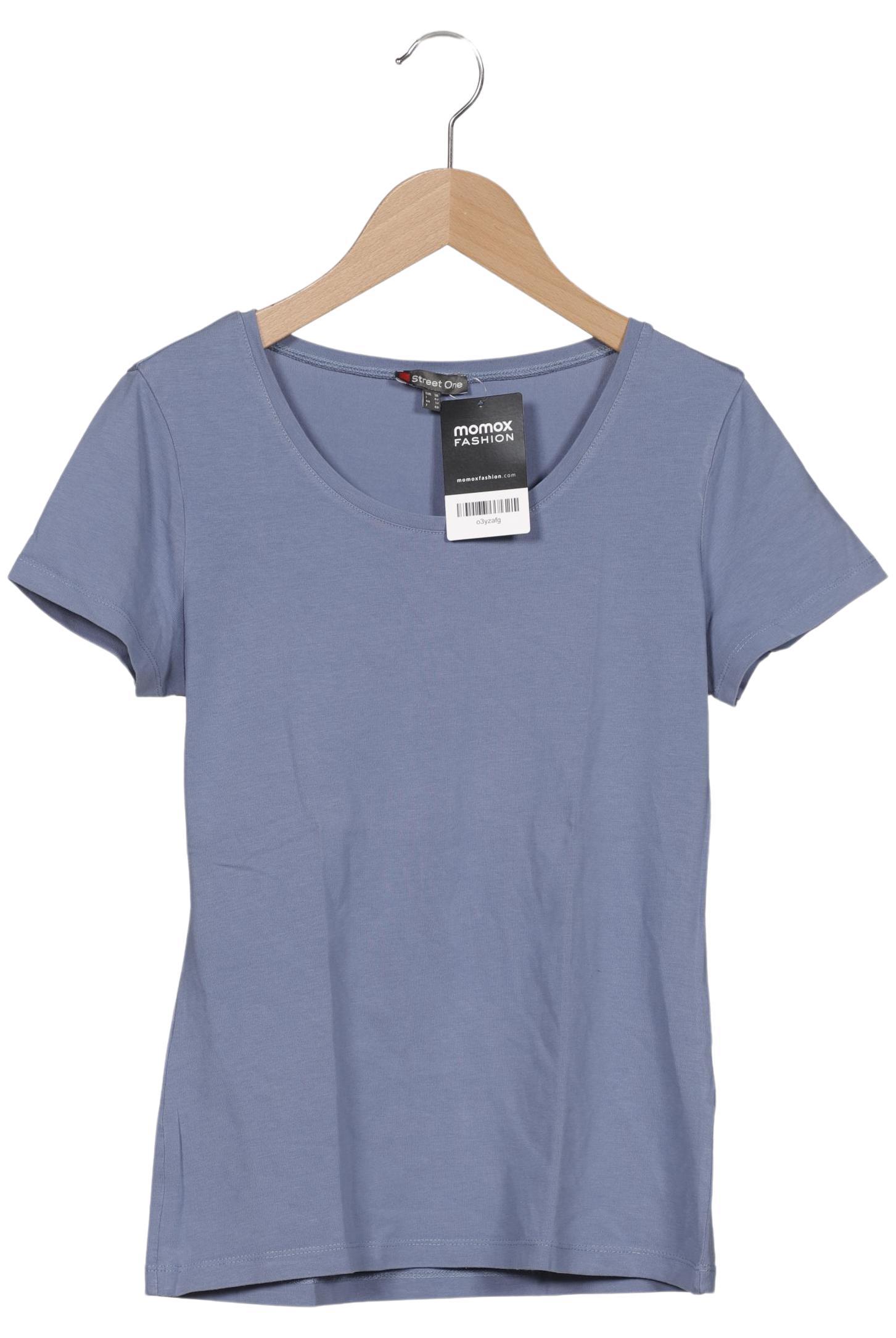 

Street One Damen T-Shirt, blau, Gr. 38