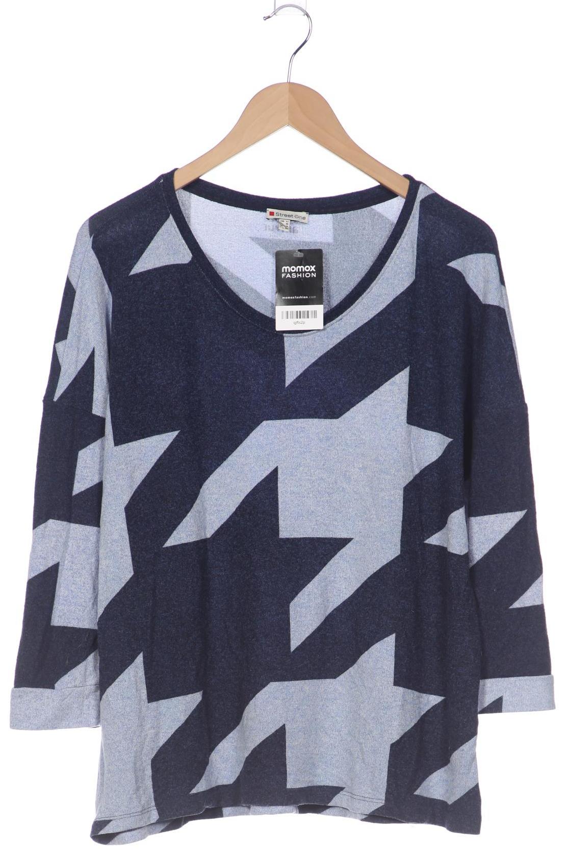 

Street One Damen Pullover, blau, Gr. 42