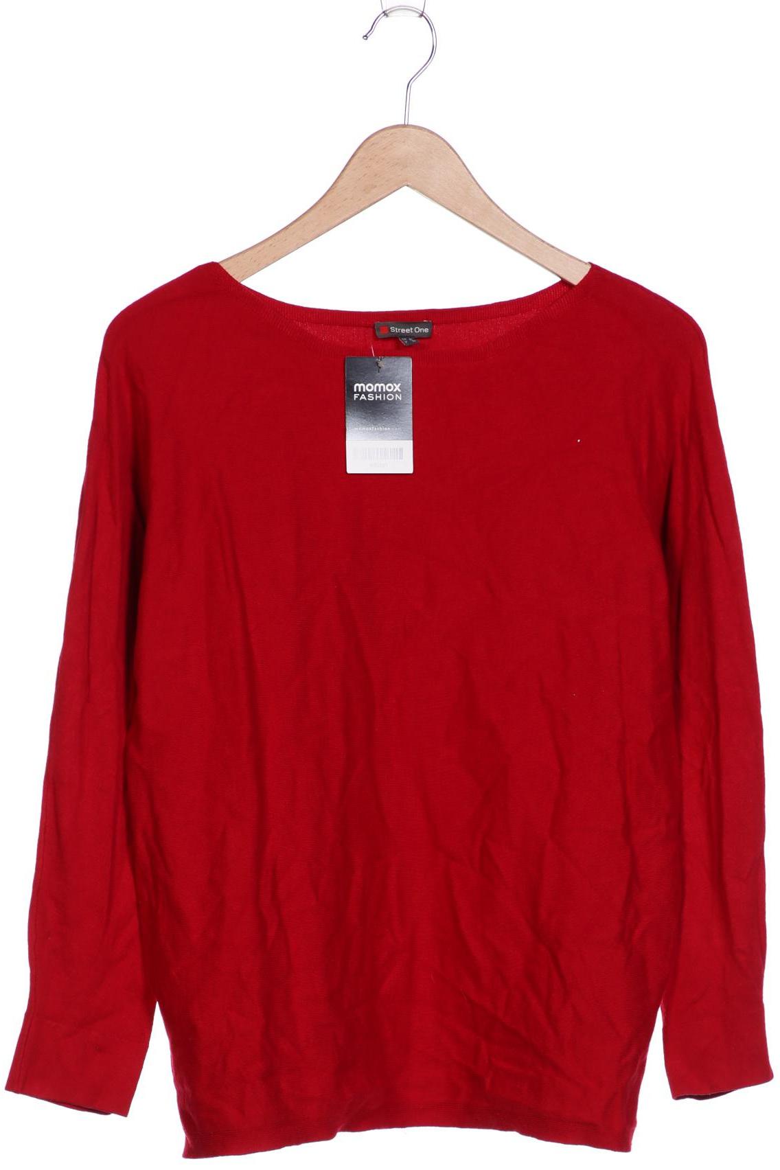 

Street One Damen Pullover, rot, Gr. 42