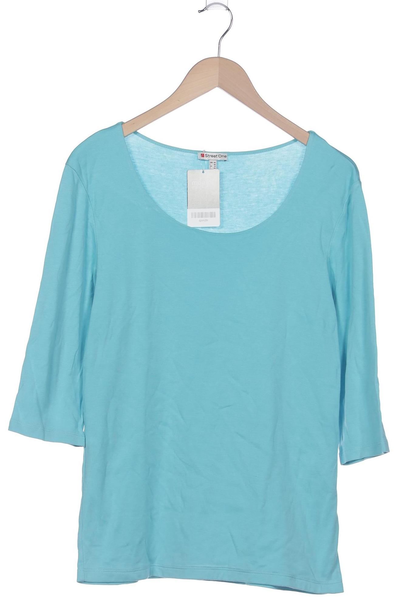 

Street One Damen Langarmshirt, blau, Gr. 44