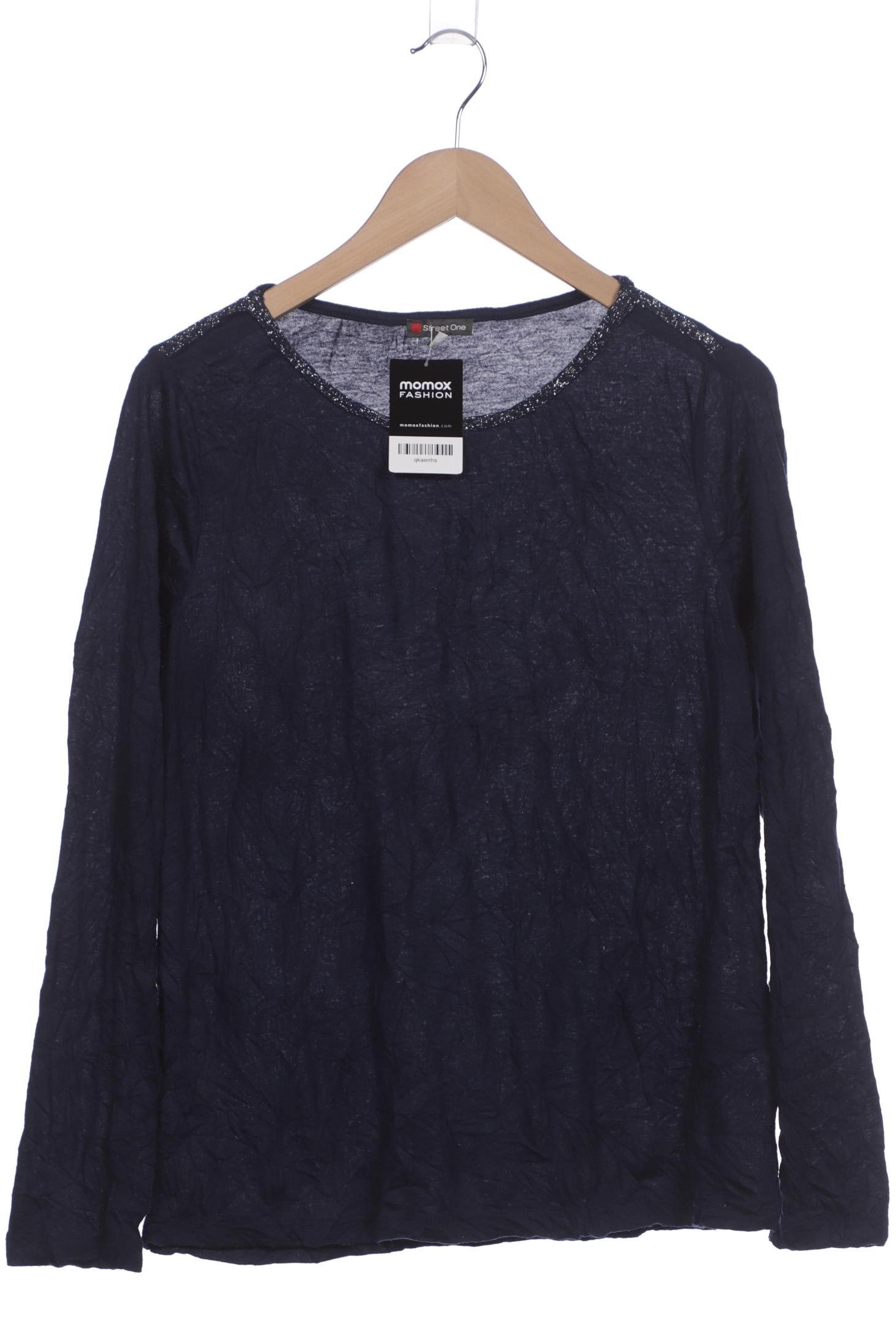 

Street One Damen Langarmshirt, marineblau, Gr. 40
