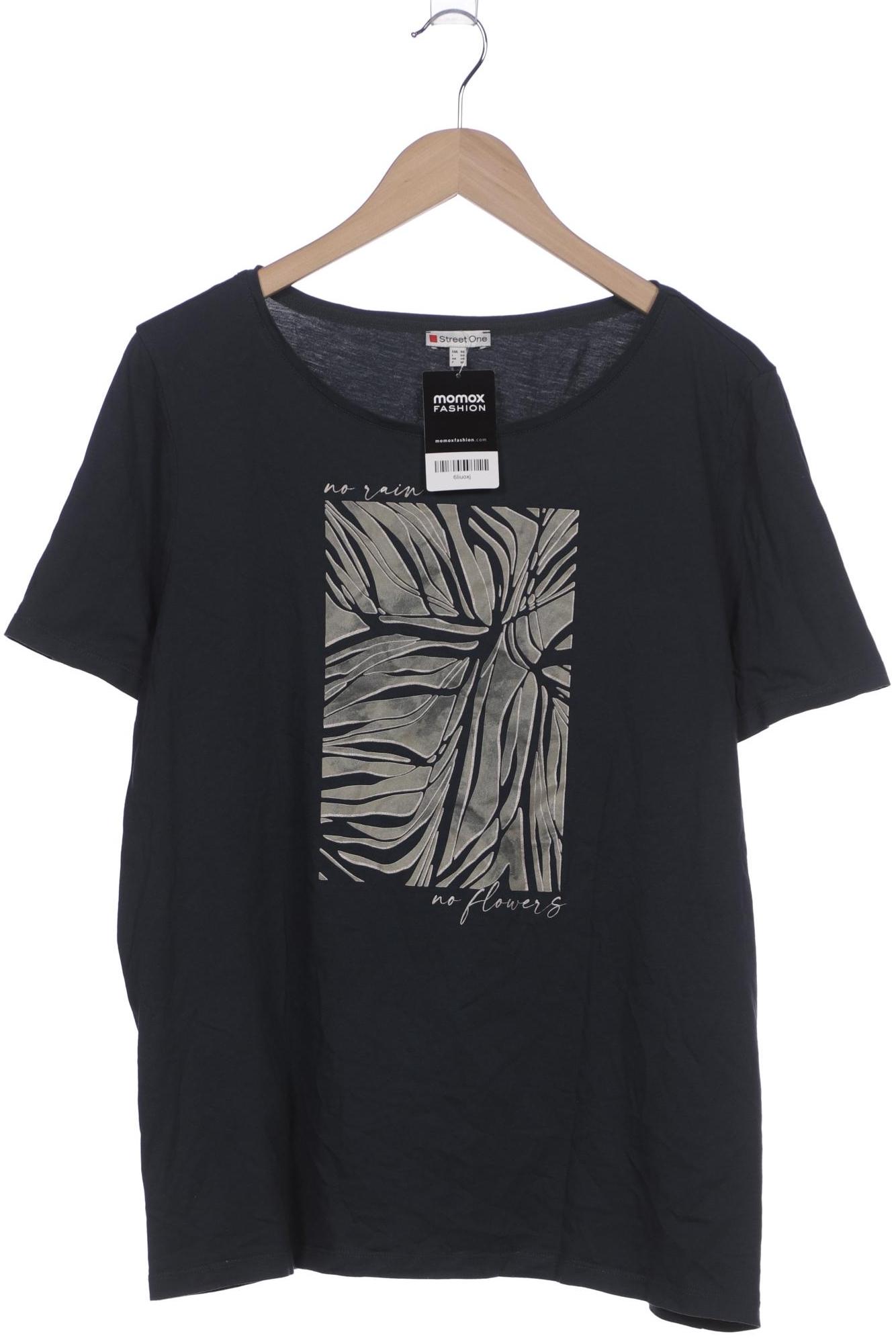 

Street One Damen T-Shirt, marineblau, Gr. 46
