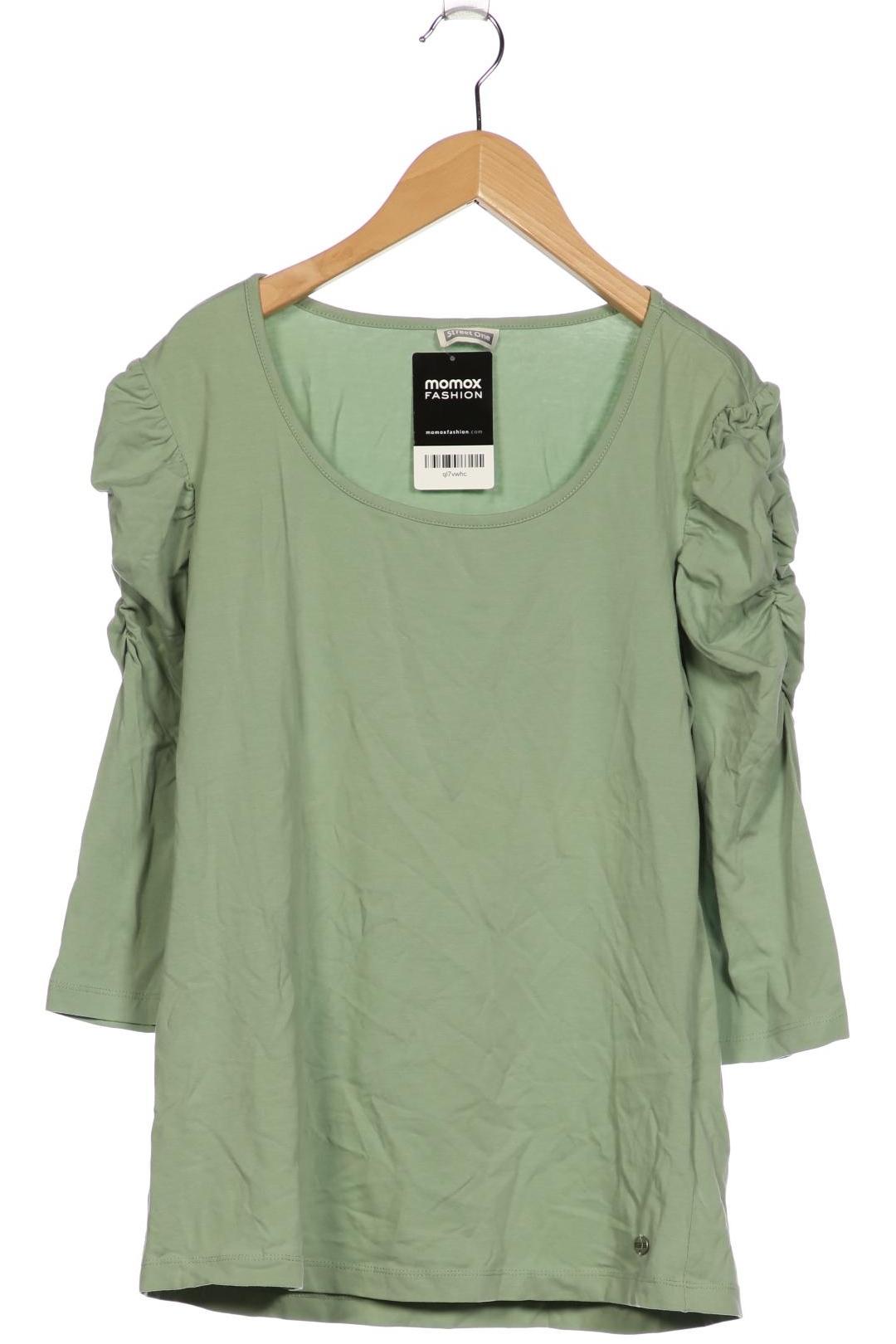 

Street One Damen Langarmshirt, grün, Gr. 42