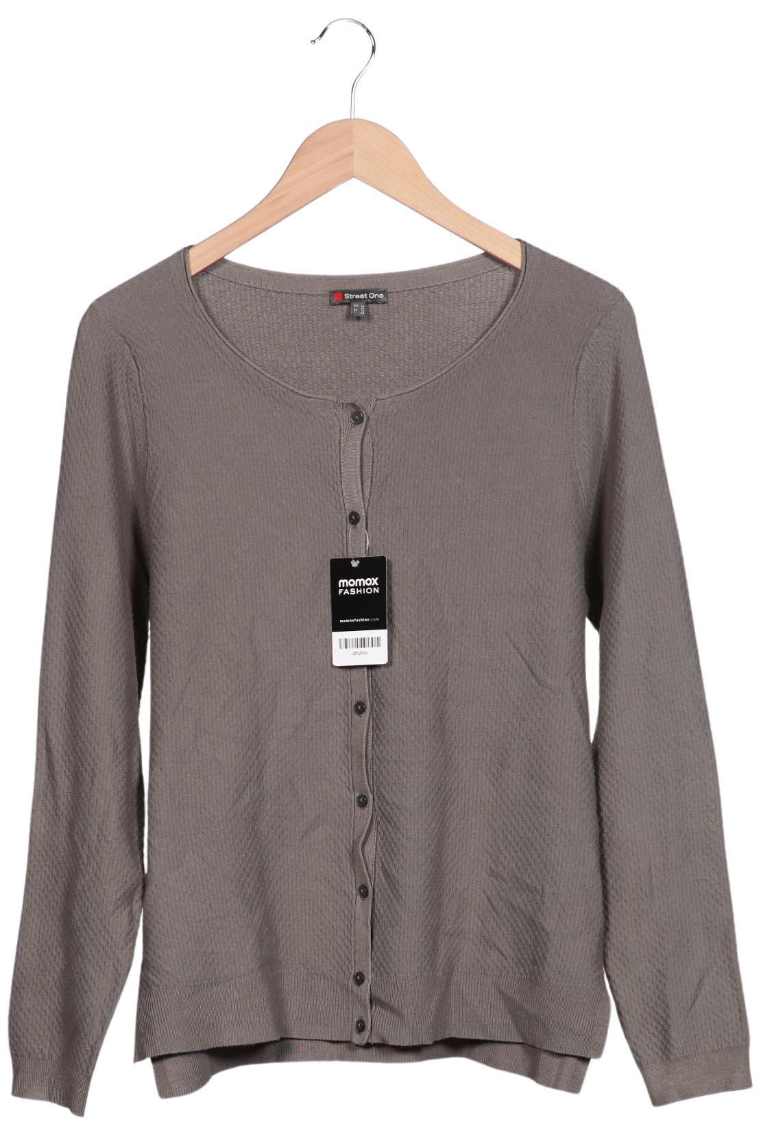 

Street One Damen Strickjacke, grau, Gr. 38