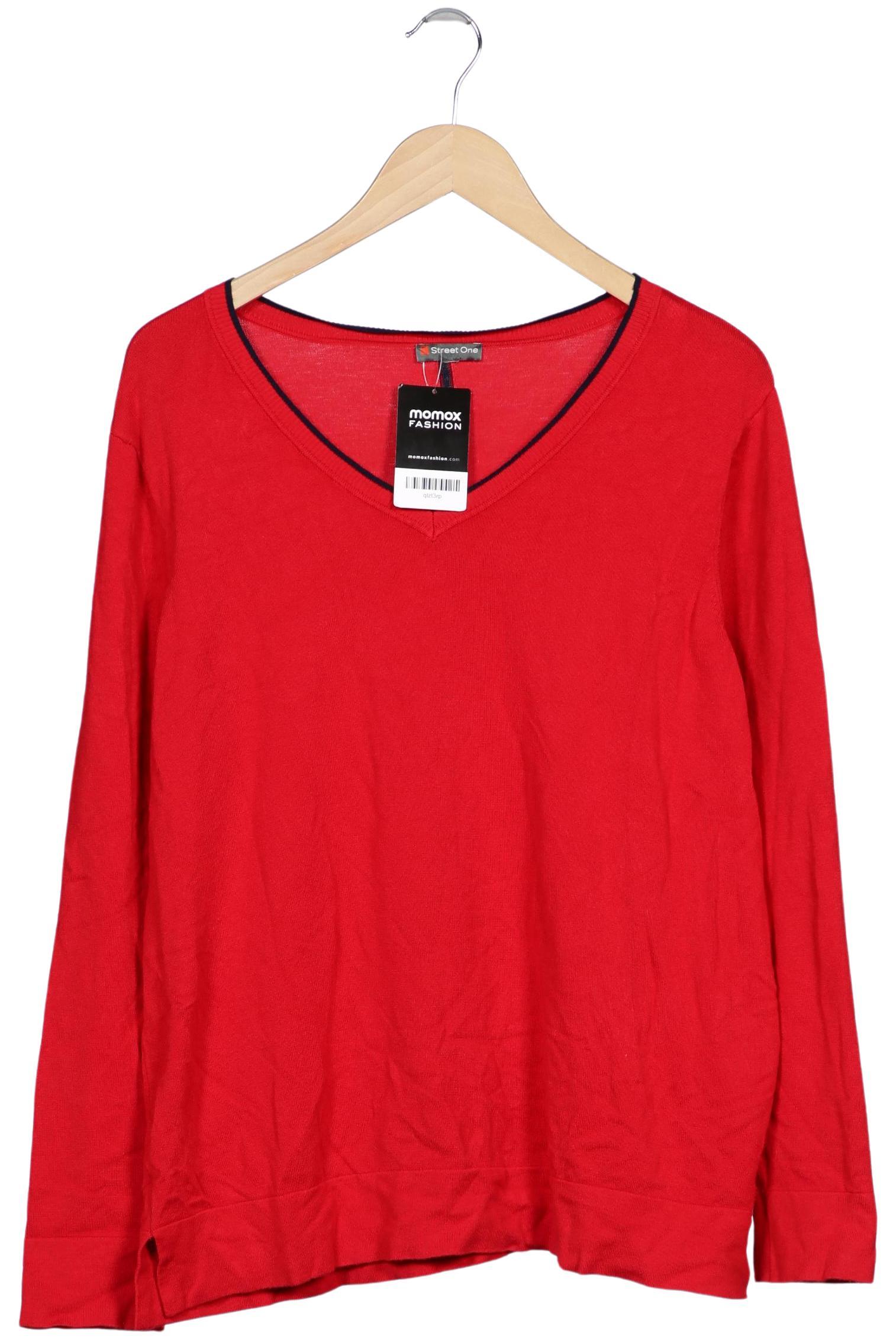 

Street One Damen Pullover, rot, Gr. 44