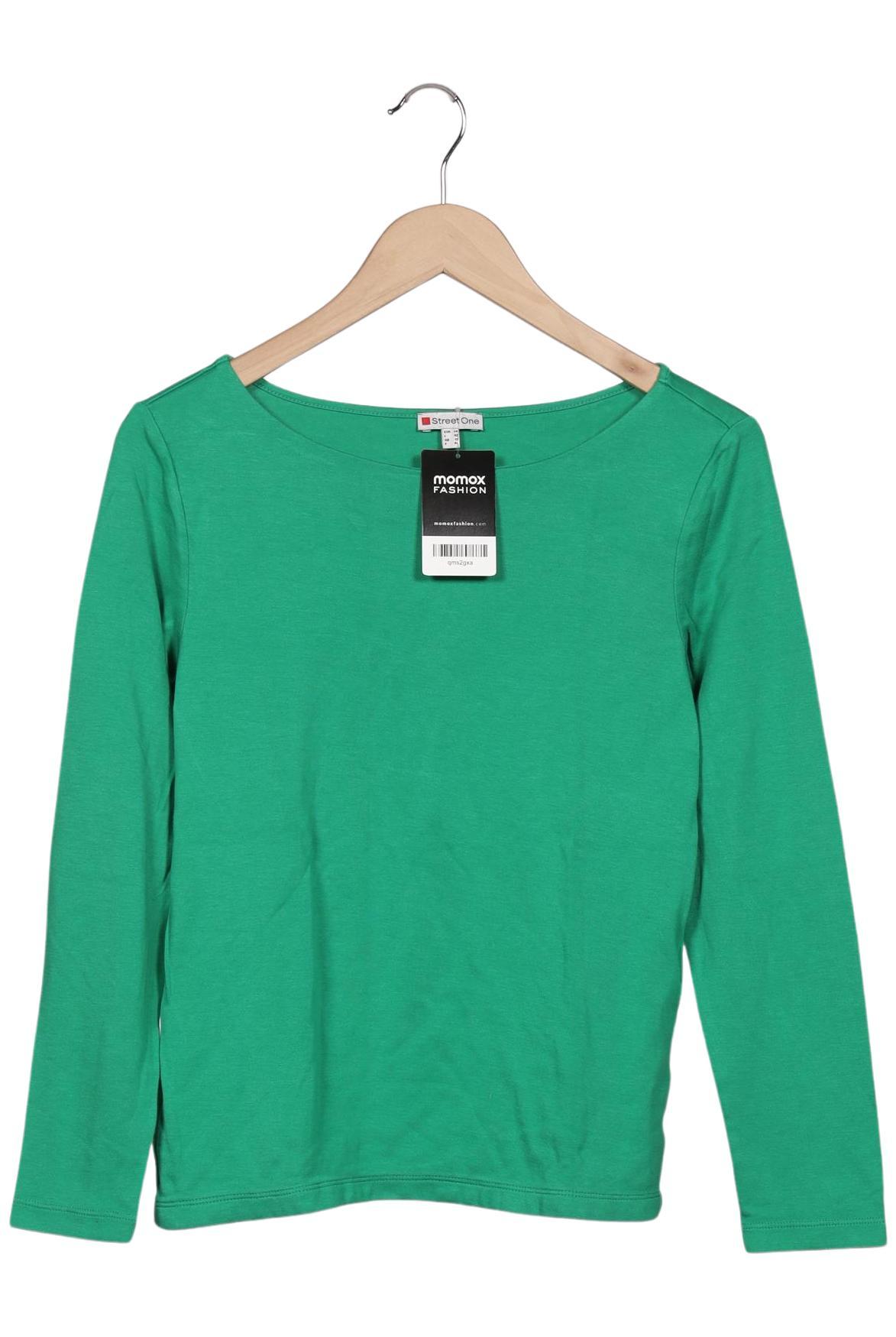 

Street One Damen Langarmshirt, grün, Gr. 38