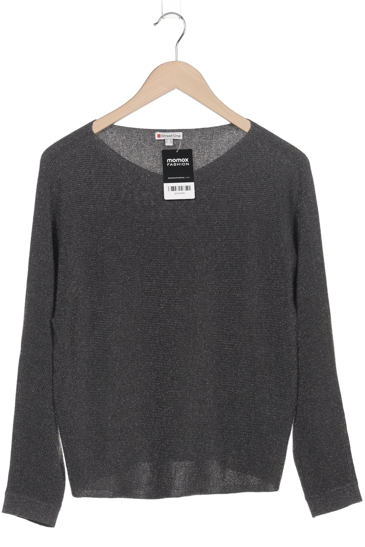 

Street One Damen Pullover, grau, Gr. 36