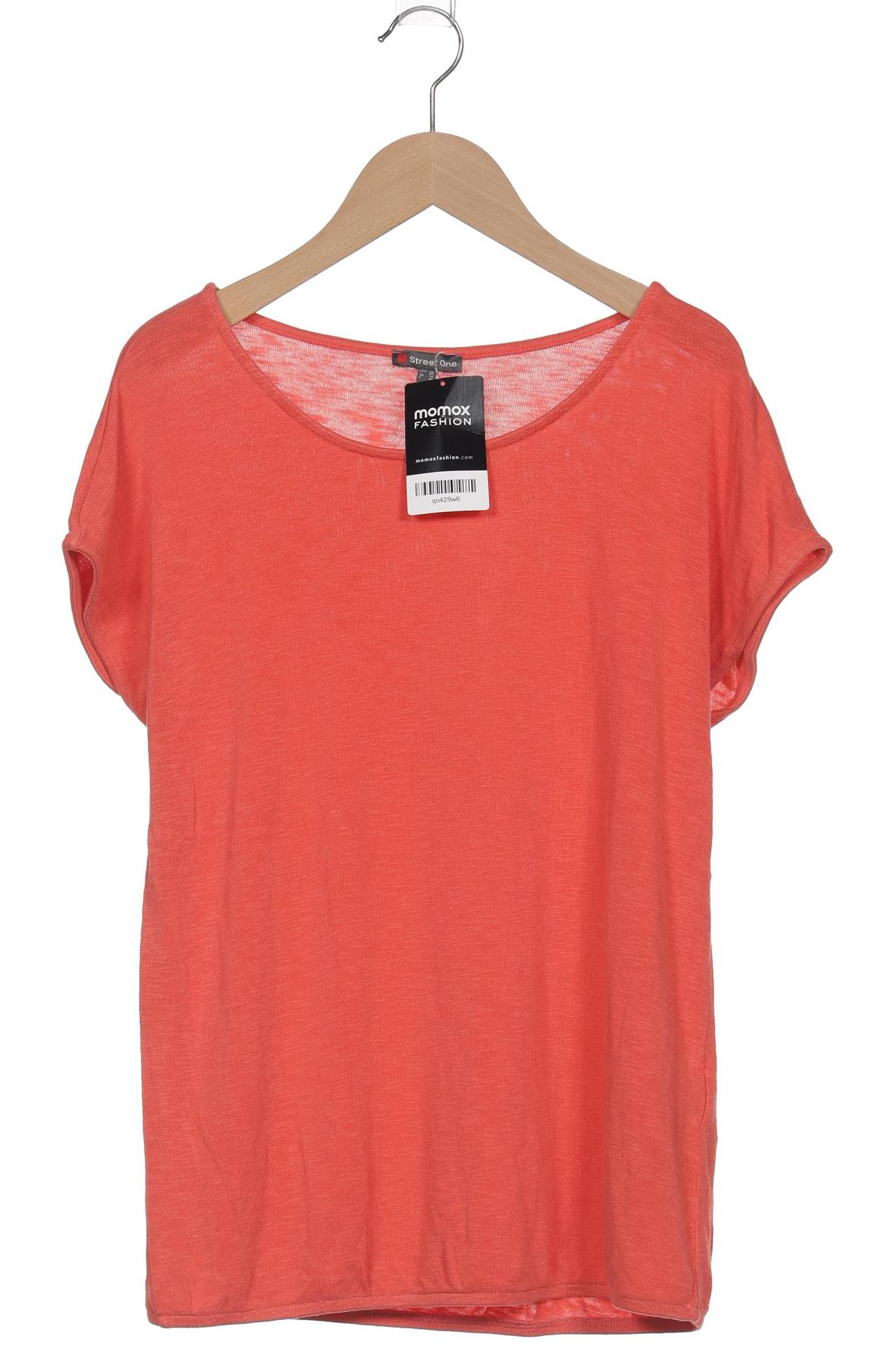 

Street One Damen T-Shirt, orange, Gr. 38