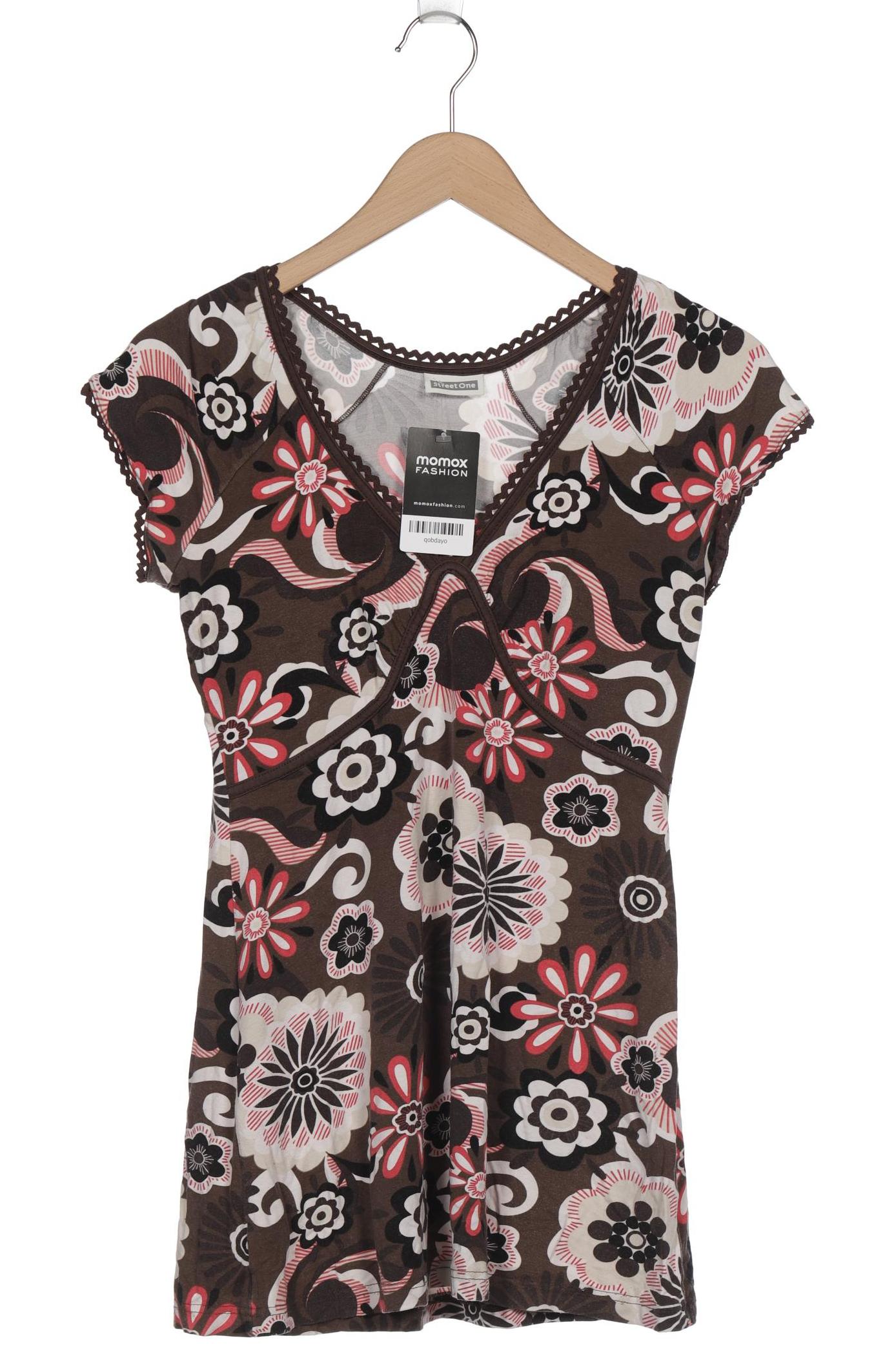 

Street One Damen T-Shirt, braun, Gr. 38