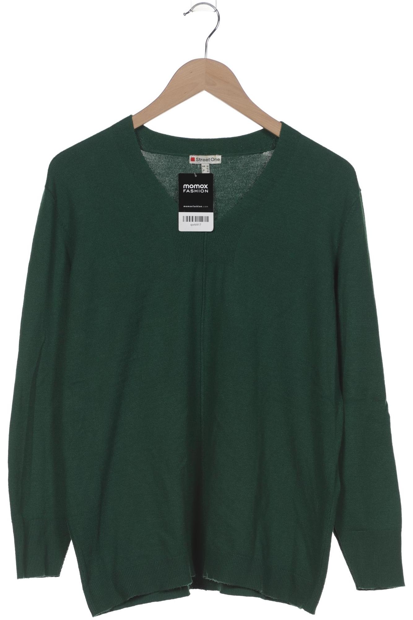 

Street One Damen Pullover, grün, Gr. 40