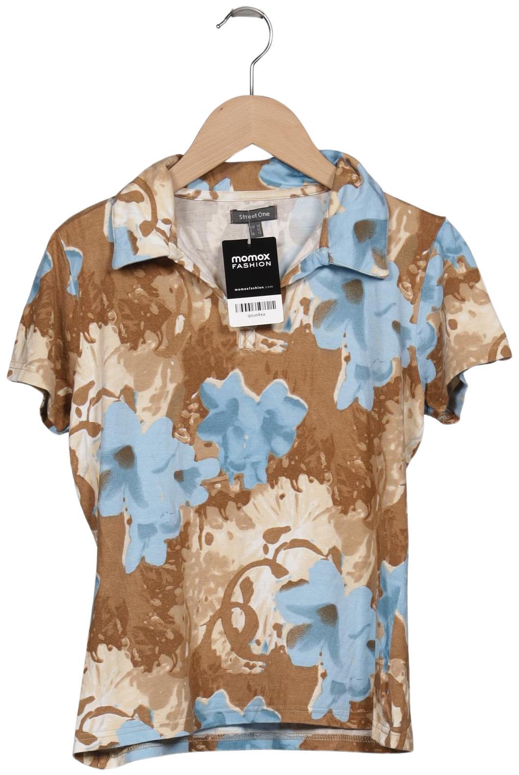 

Street One Damen Poloshirt, braun, Gr. 38