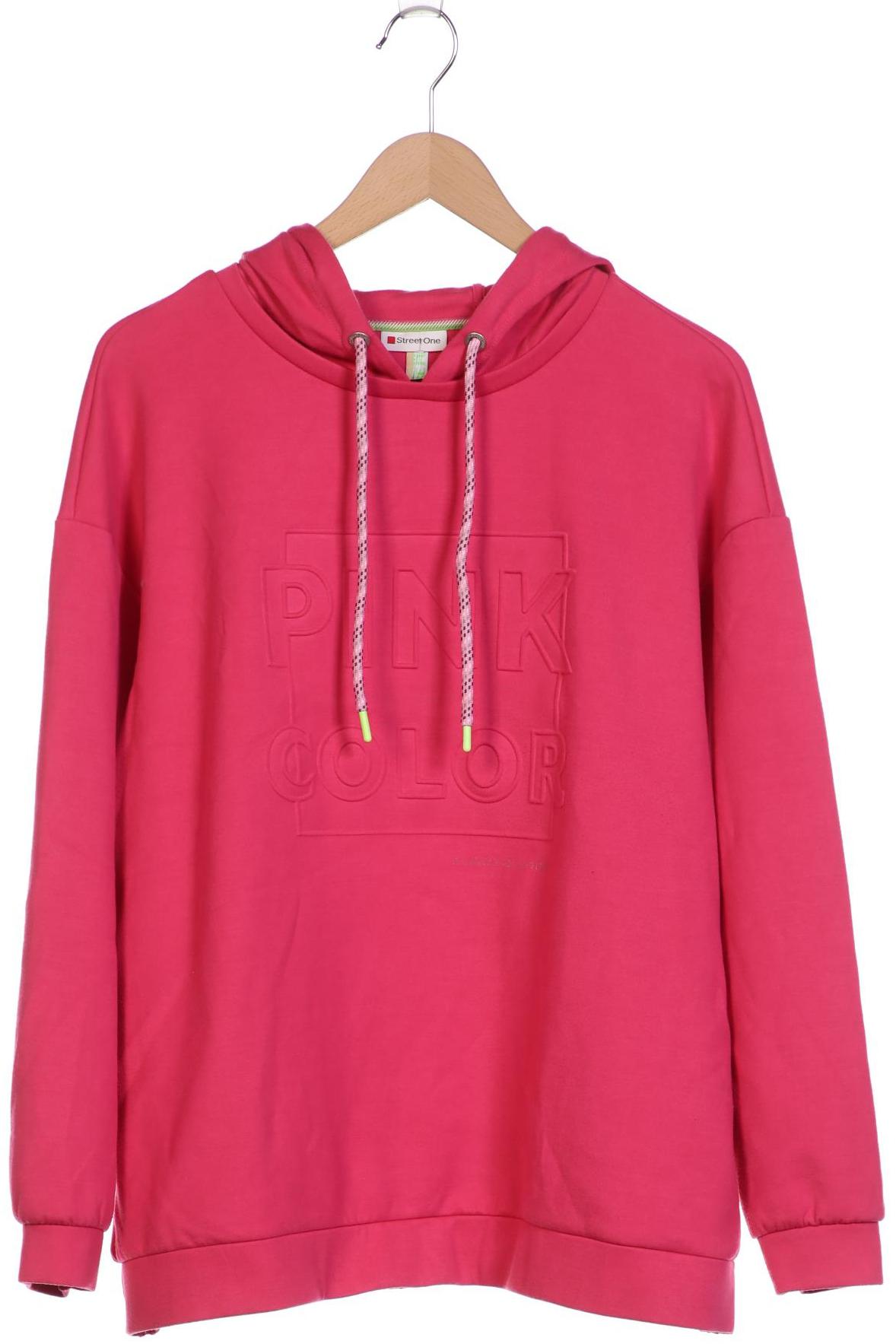 

Street One Damen Kapuzenpullover, pink, Gr. 44