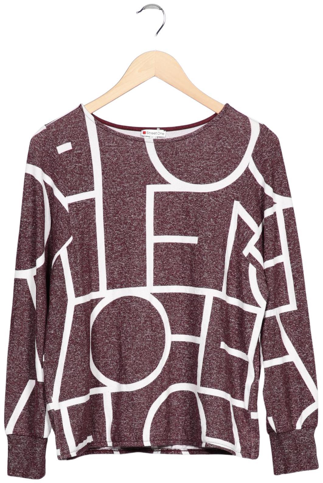 

Street One Damen Pullover, bordeaux, Gr. 38