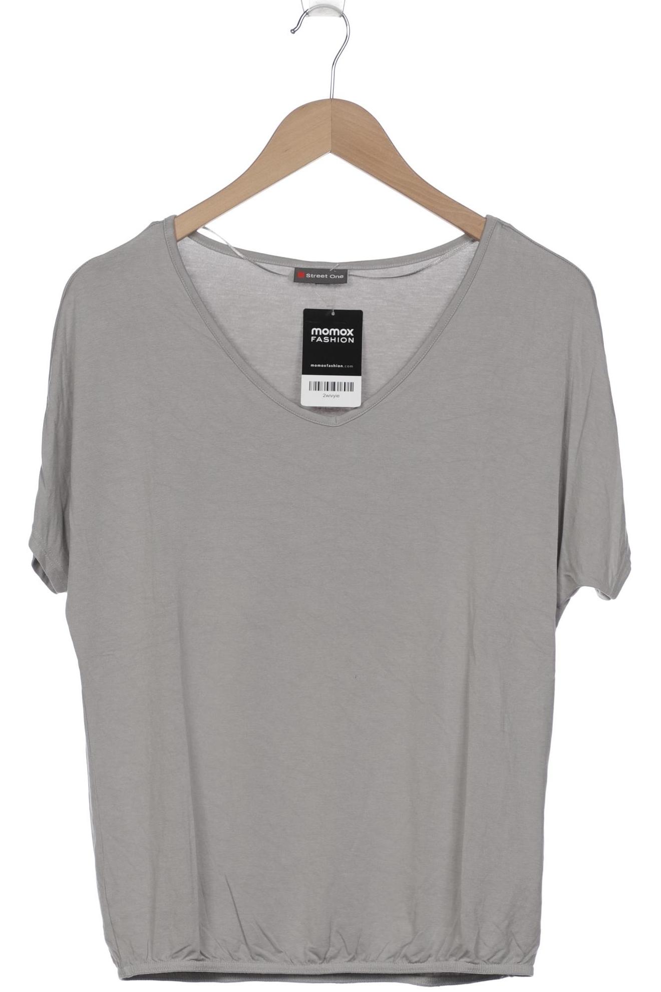 

Street One Damen T-Shirt, grau, Gr. 38
