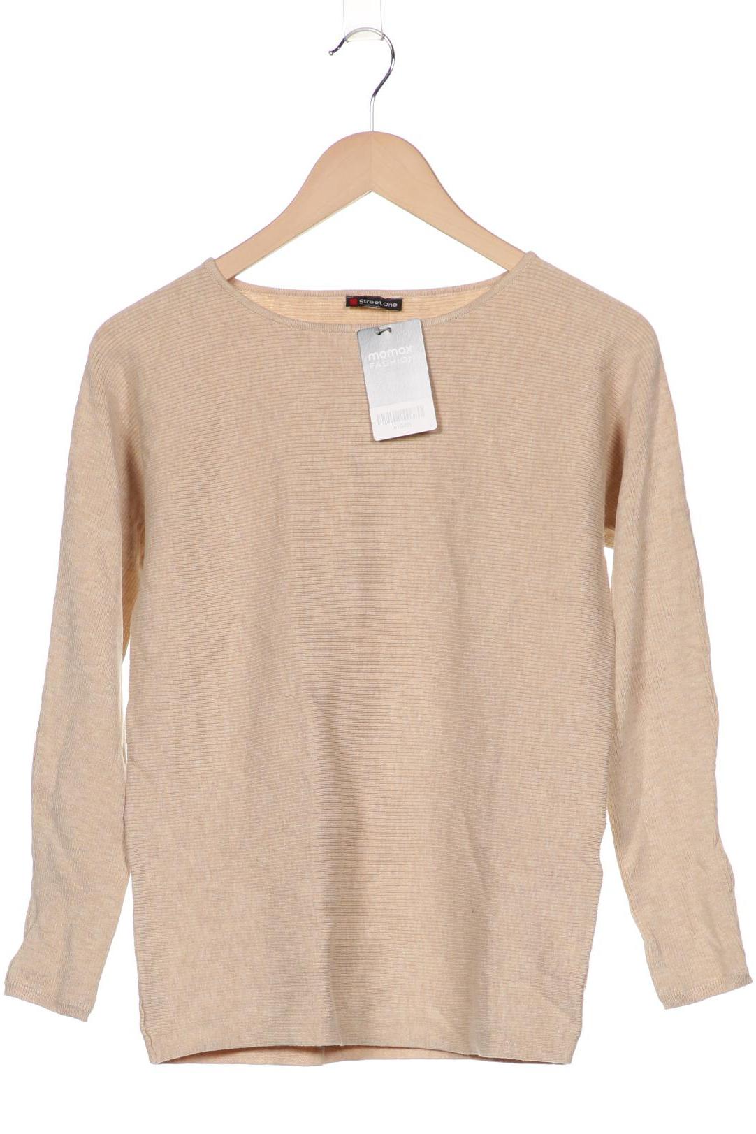 

Street One Damen Pullover, beige, Gr. 38