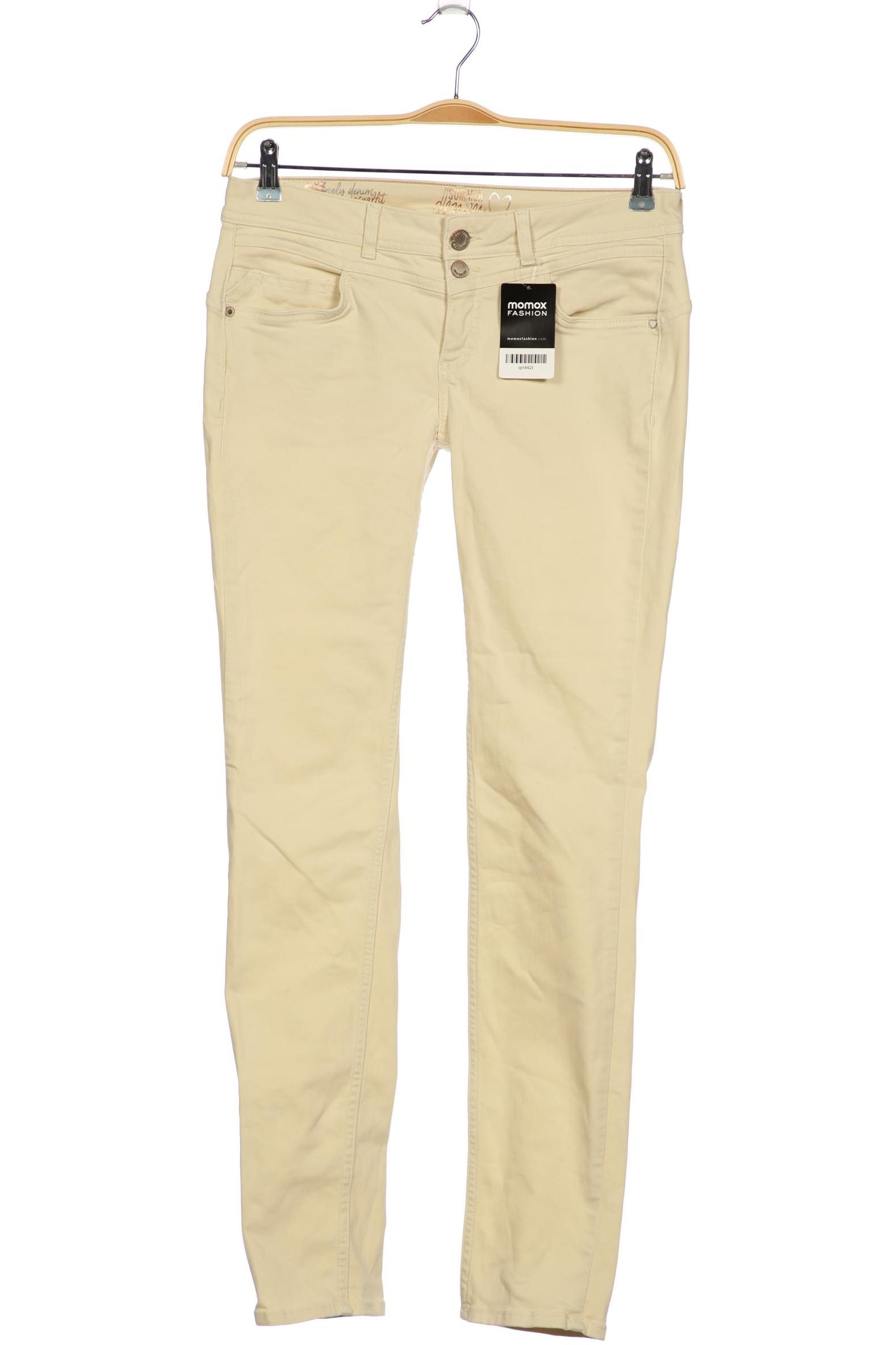 

Street One Damen Jeans, beige, Gr. 28