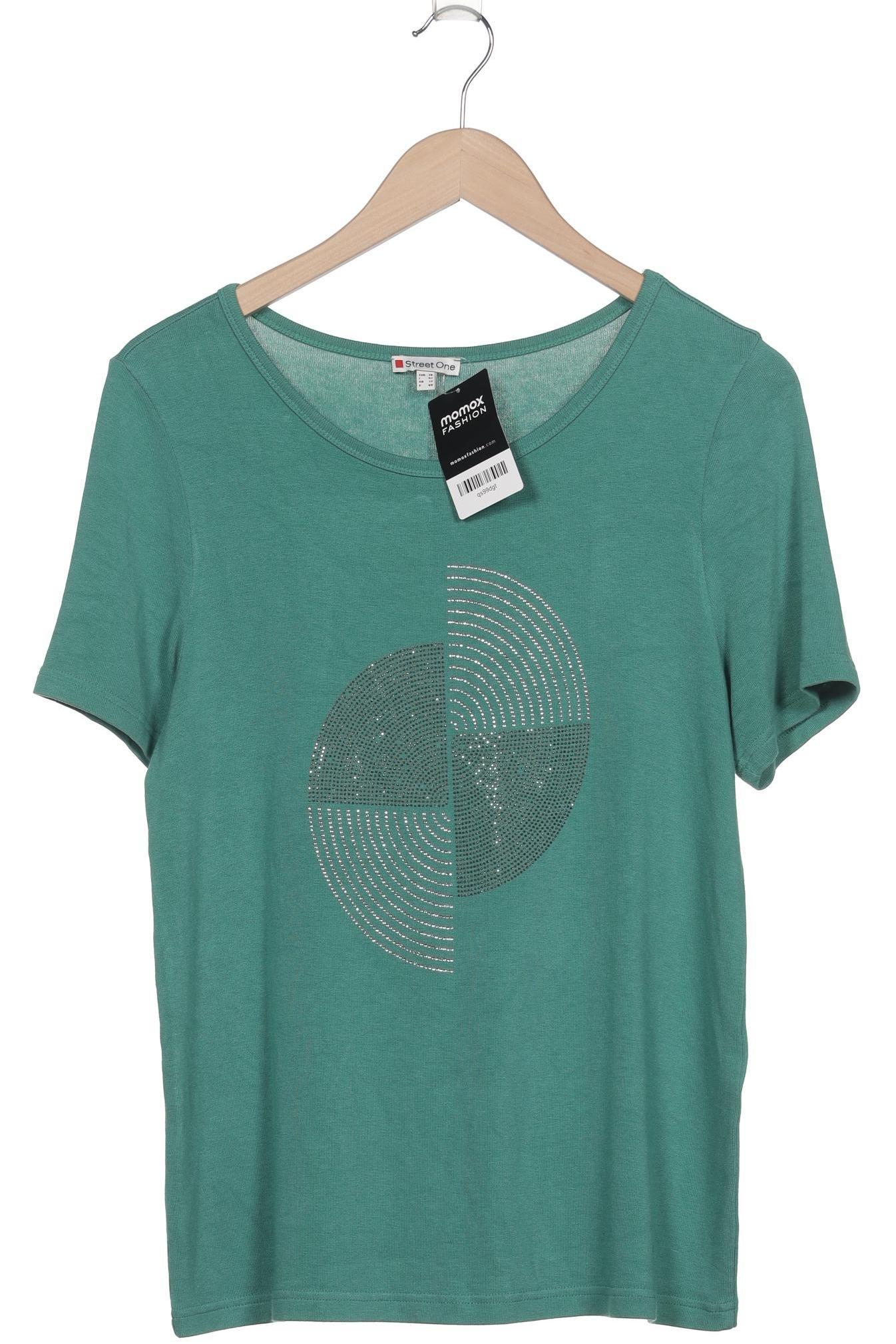 

Street One Damen T-Shirt, türkis, Gr. 38