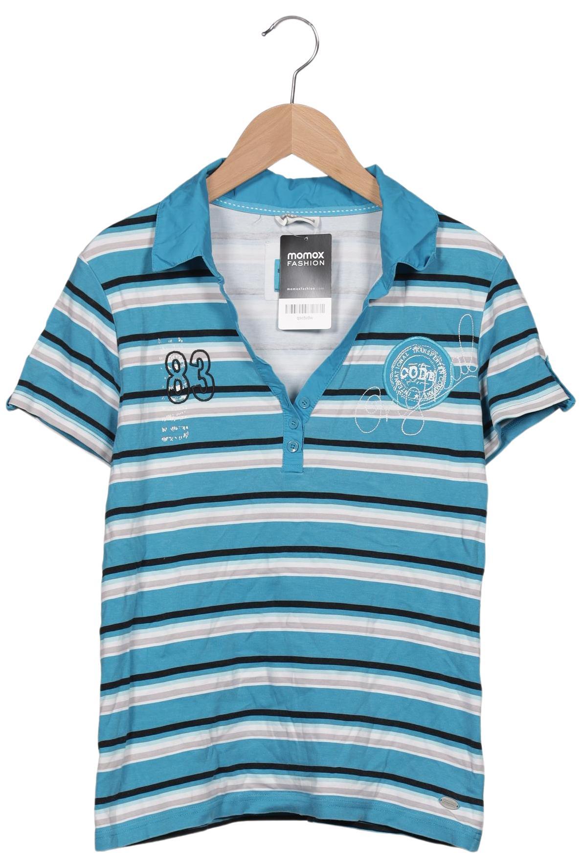 

Street One Damen Poloshirt, blau, Gr. 42