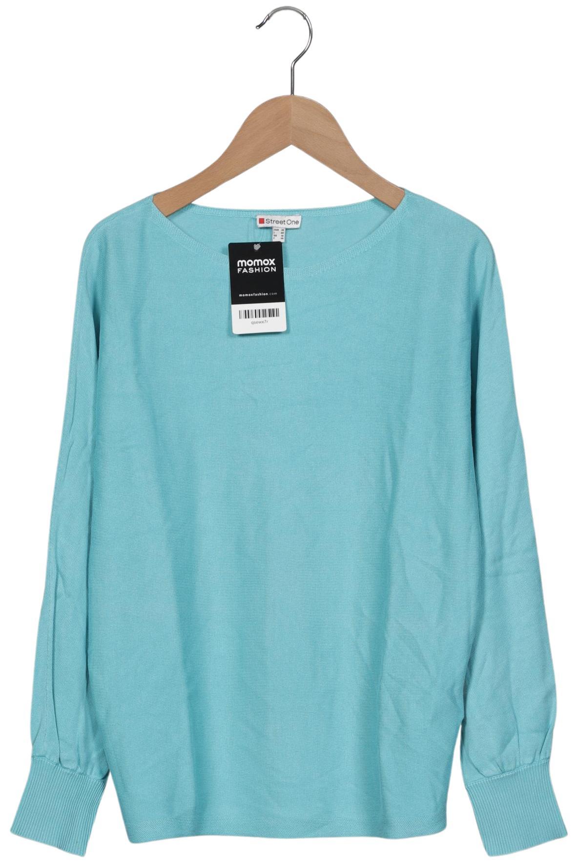 

Street One Damen Pullover, türkis, Gr. 36