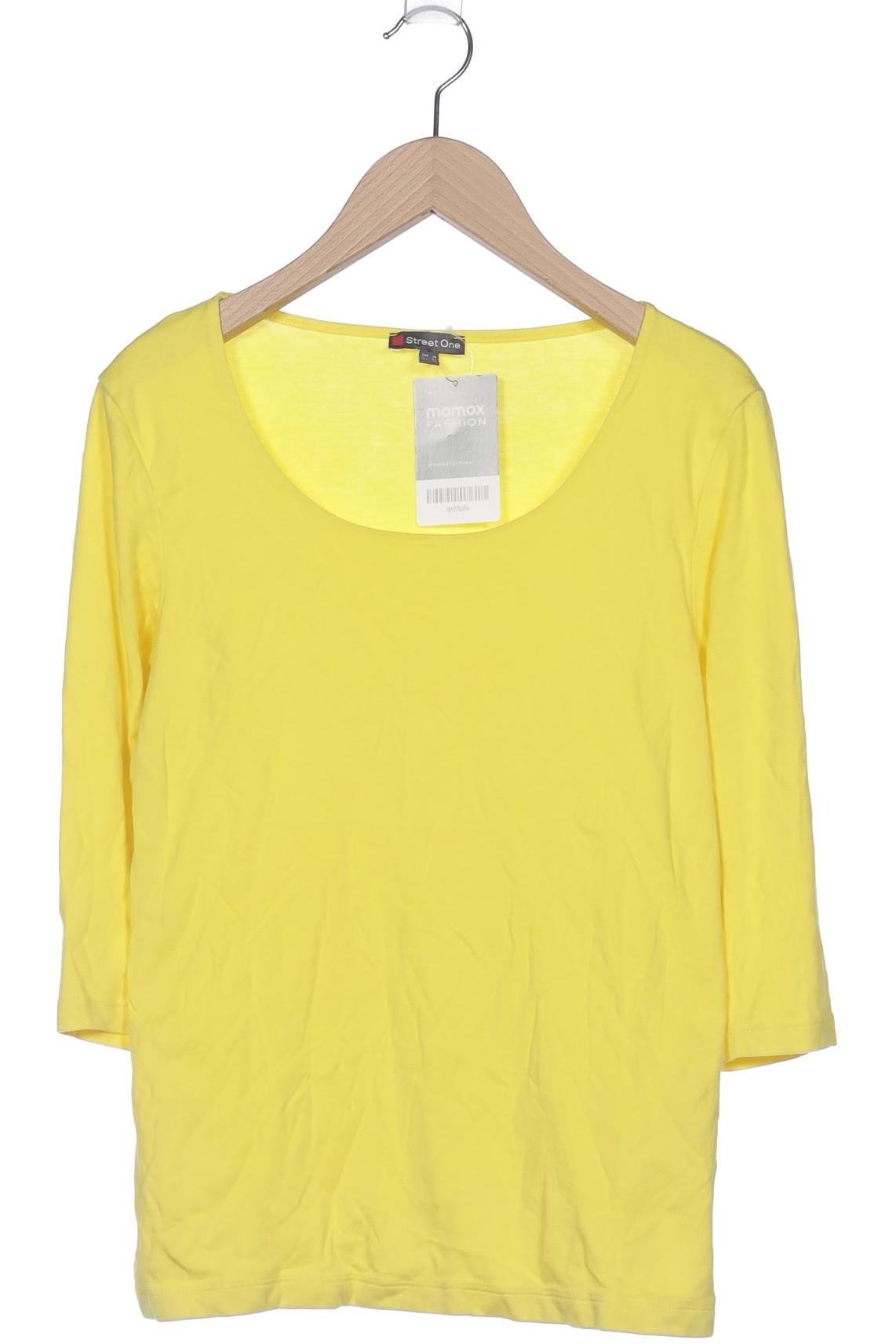 

Street One Damen Langarmshirt, gelb, Gr. 38