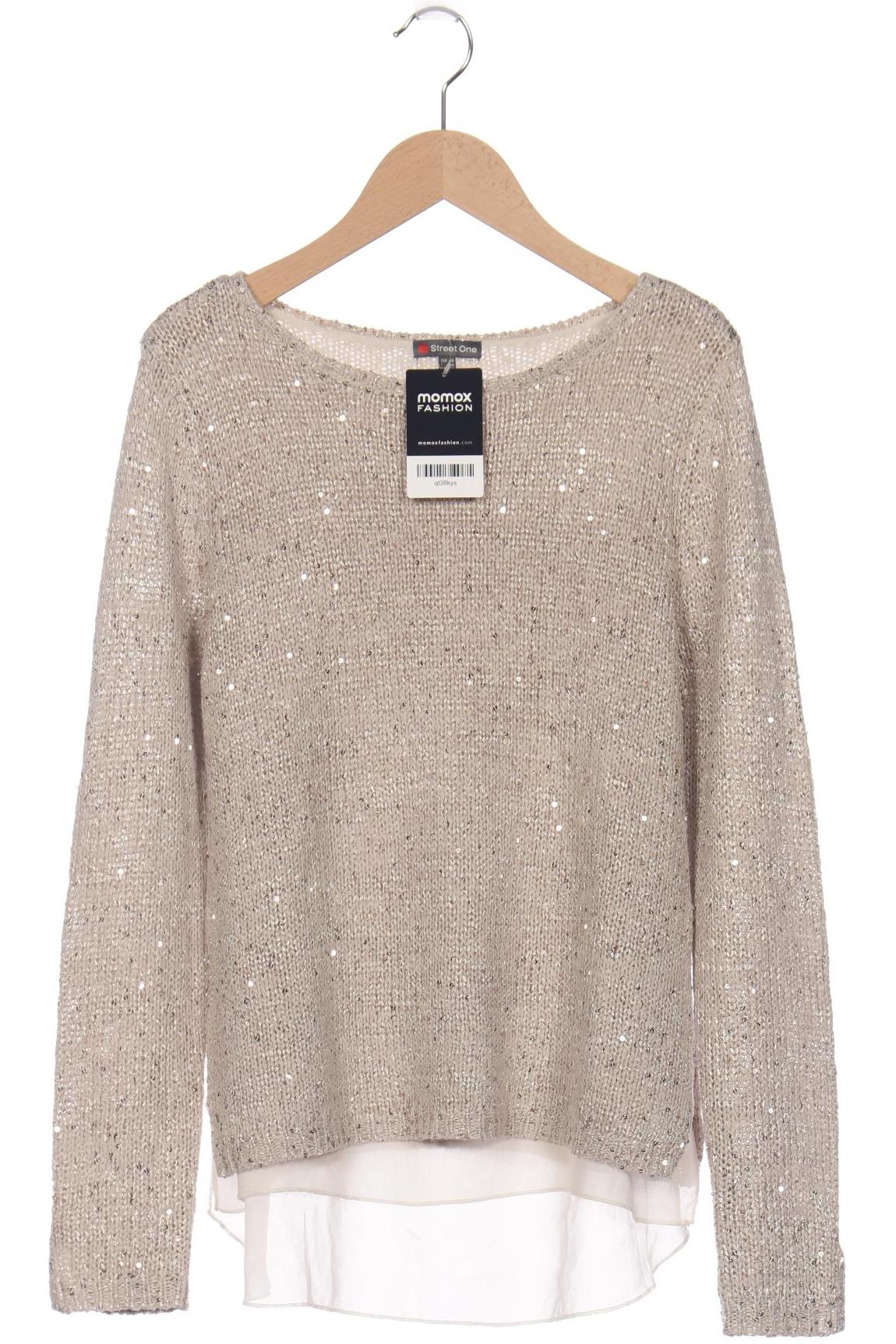 

Street One Damen Pullover, beige, Gr. 36