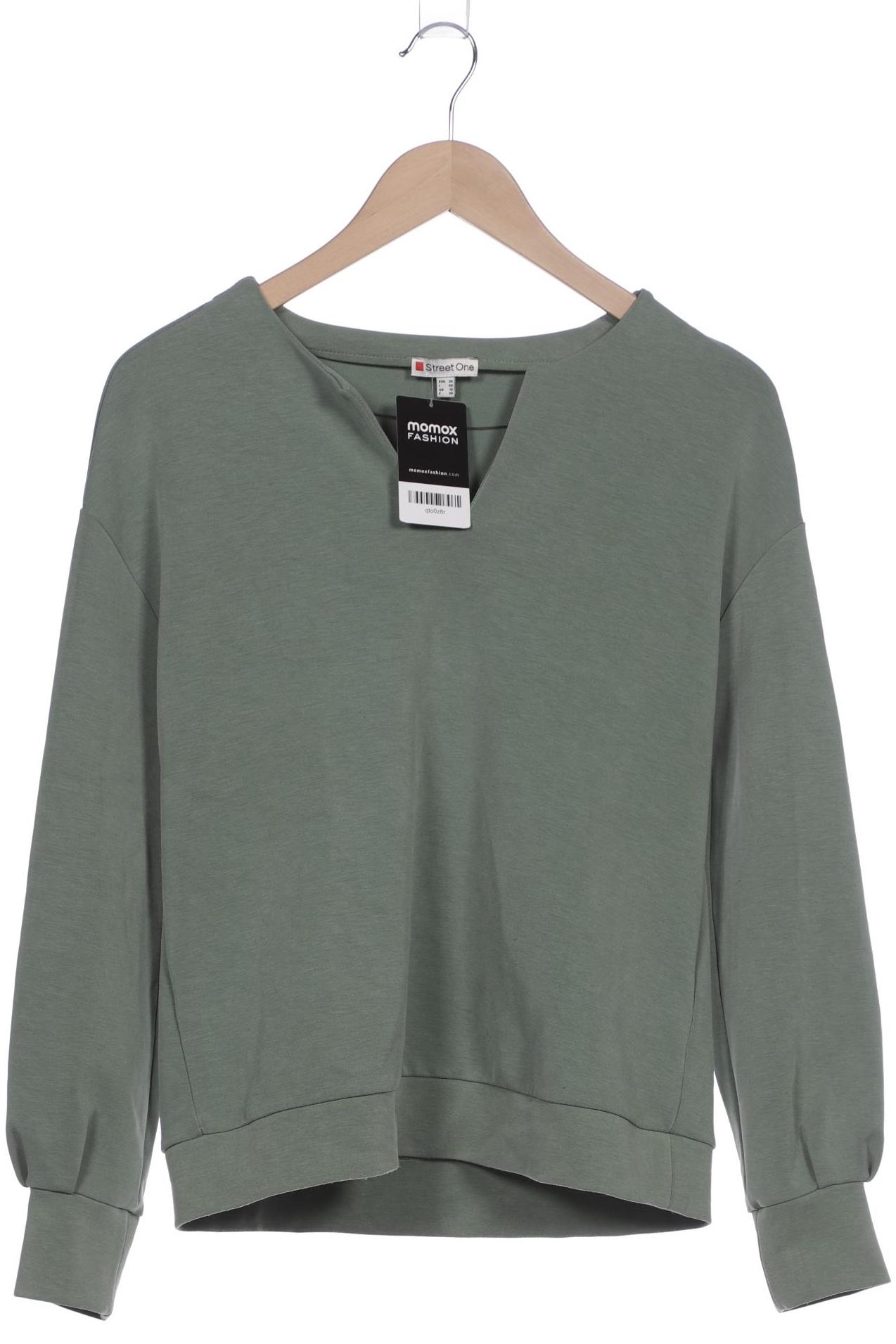 

Street One Damen Sweatshirt, grün, Gr. 36