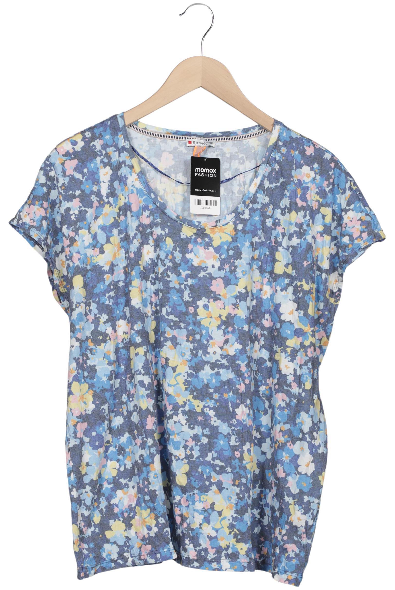 

Street One Damen T-Shirt, blau, Gr. 46