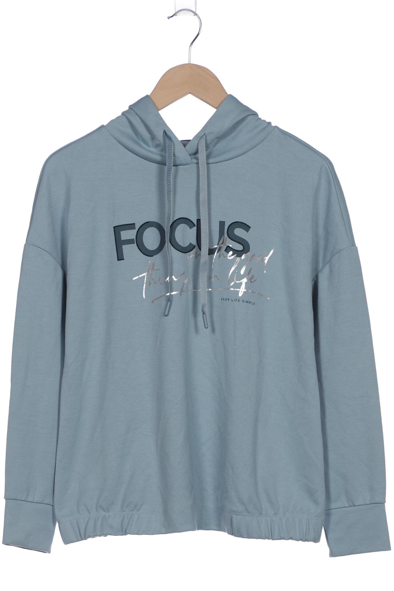 

Street One Damen Kapuzenpullover, blau, Gr. 38