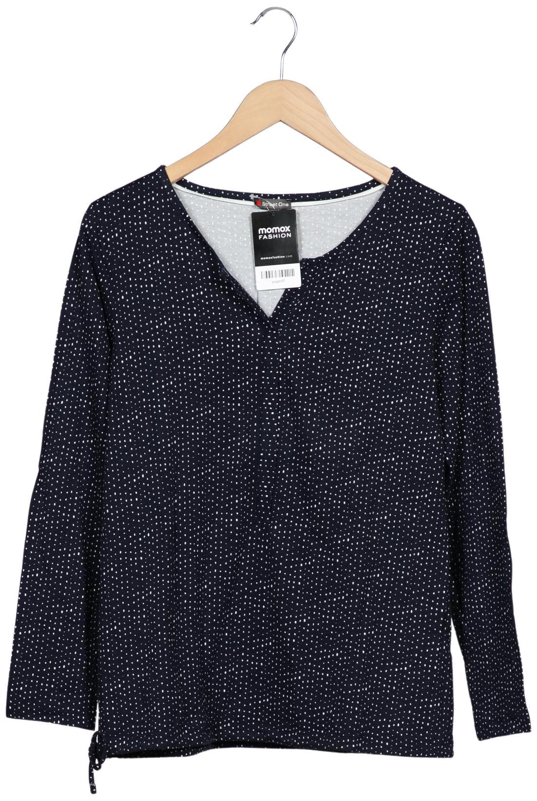

Street One Damen Langarmshirt, marineblau, Gr. 40