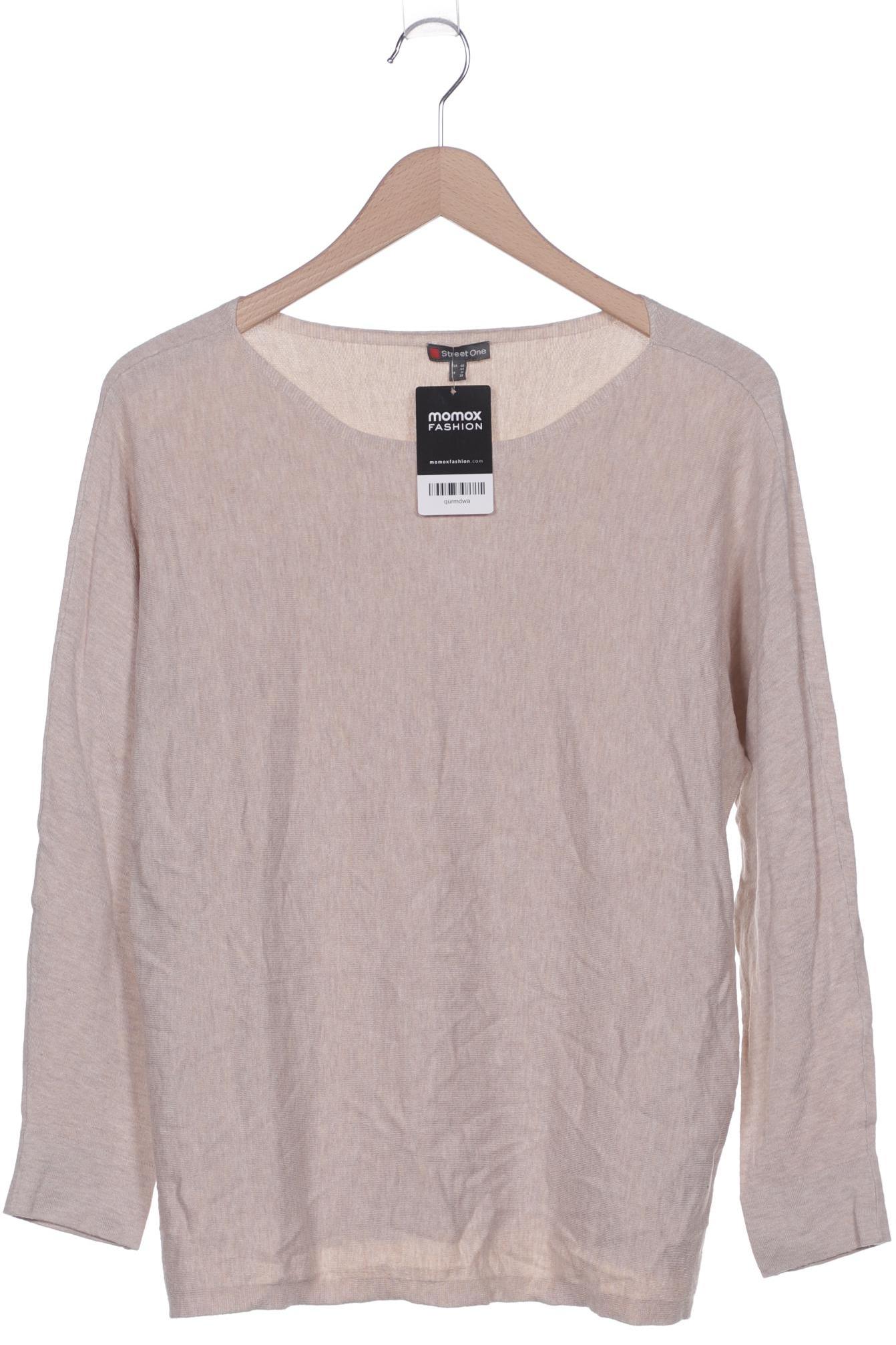 

Street One Damen Pullover, beige, Gr. 42