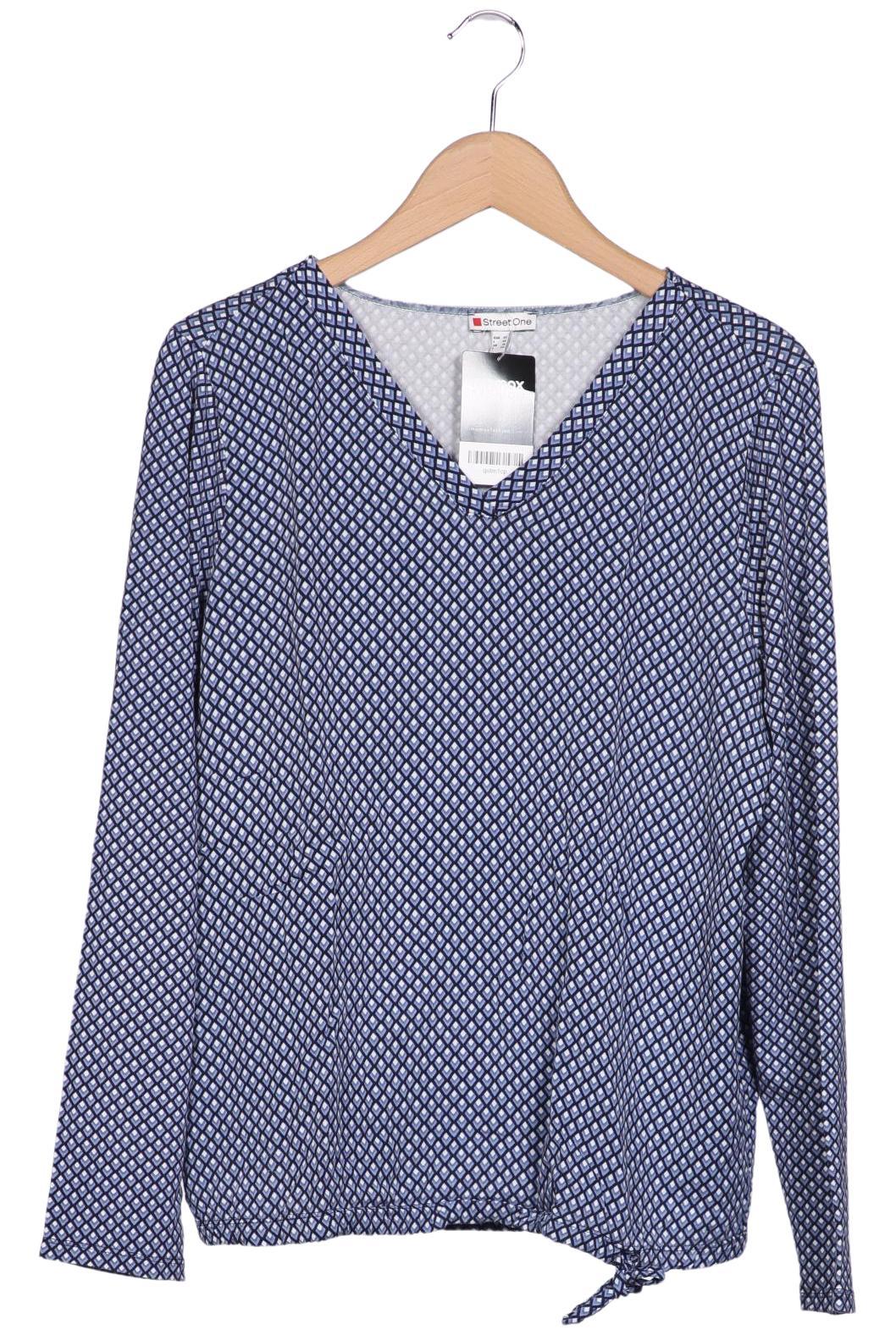 

Street One Damen Langarmshirt, marineblau, Gr. 42