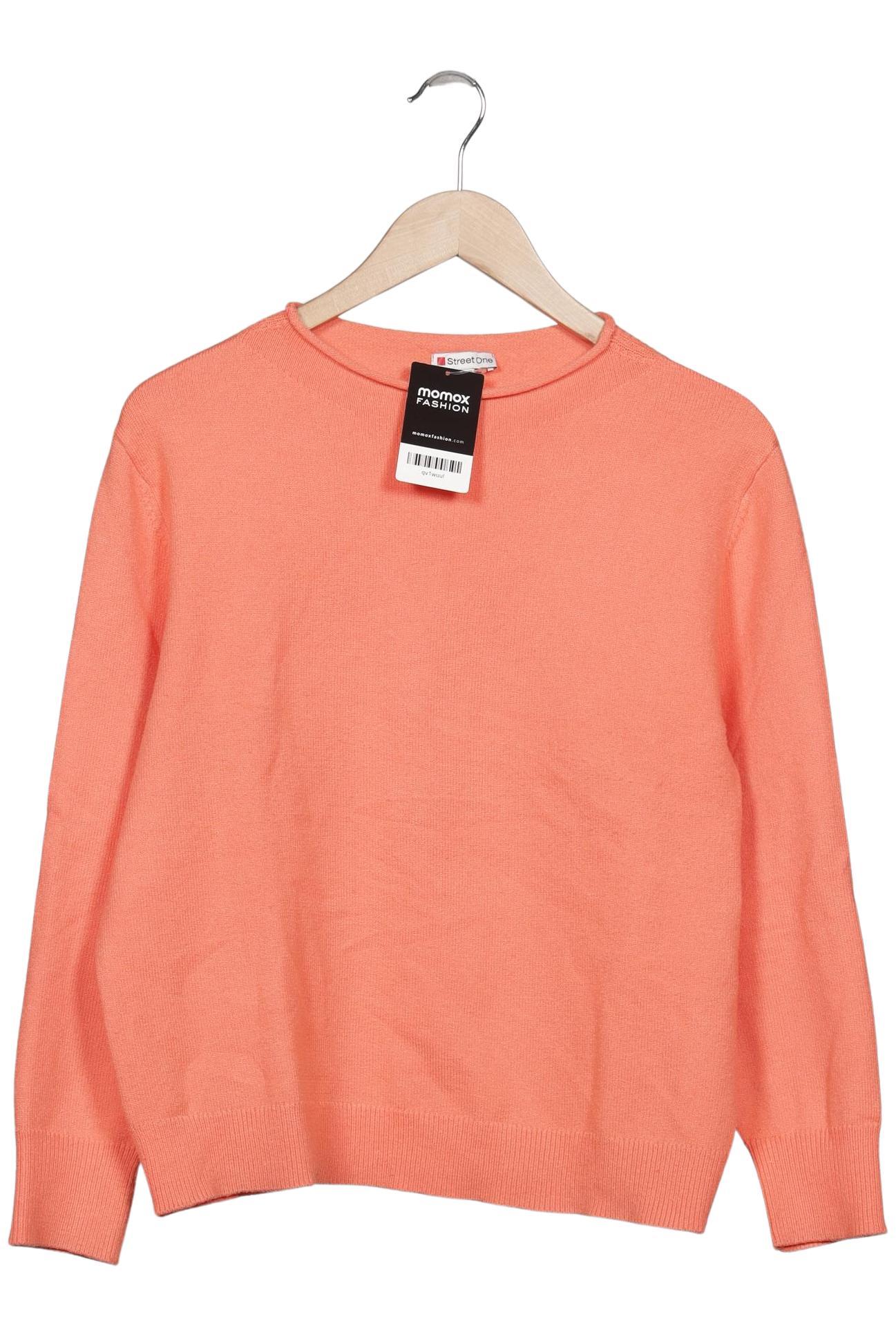 

Street One Damen Pullover, orange, Gr. 38
