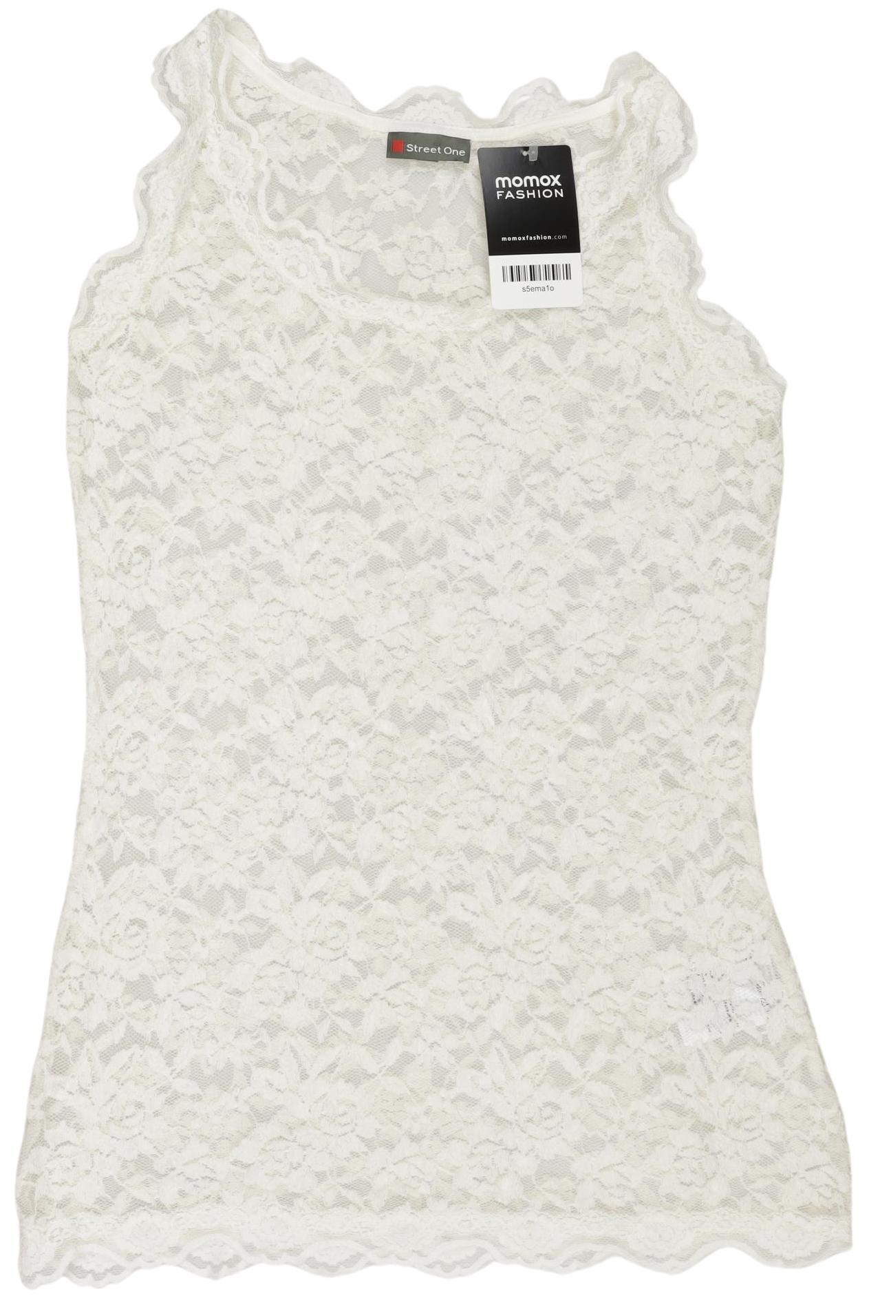 

Street One Damen Top, cremeweiß, Gr. 34