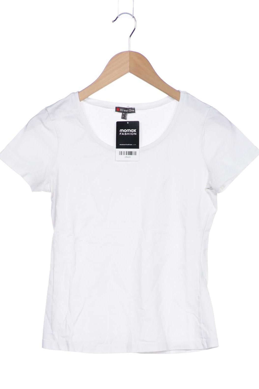 

Street One Damen T-Shirt, weiß, Gr. 36