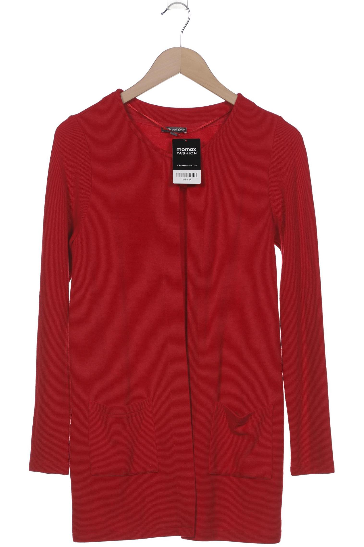 

Street One Damen Strickjacke, rot, Gr. 36